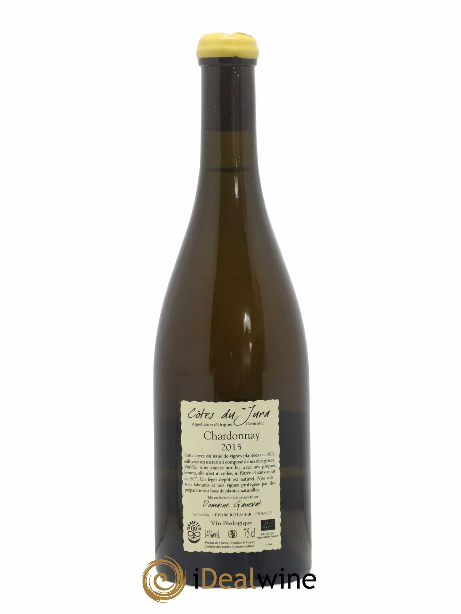 Côtes du Jura Les Chalasses Vieilles Vignes Jean-François Ganevat (Domaine) 2015 - Lot of 1 bottle - 1