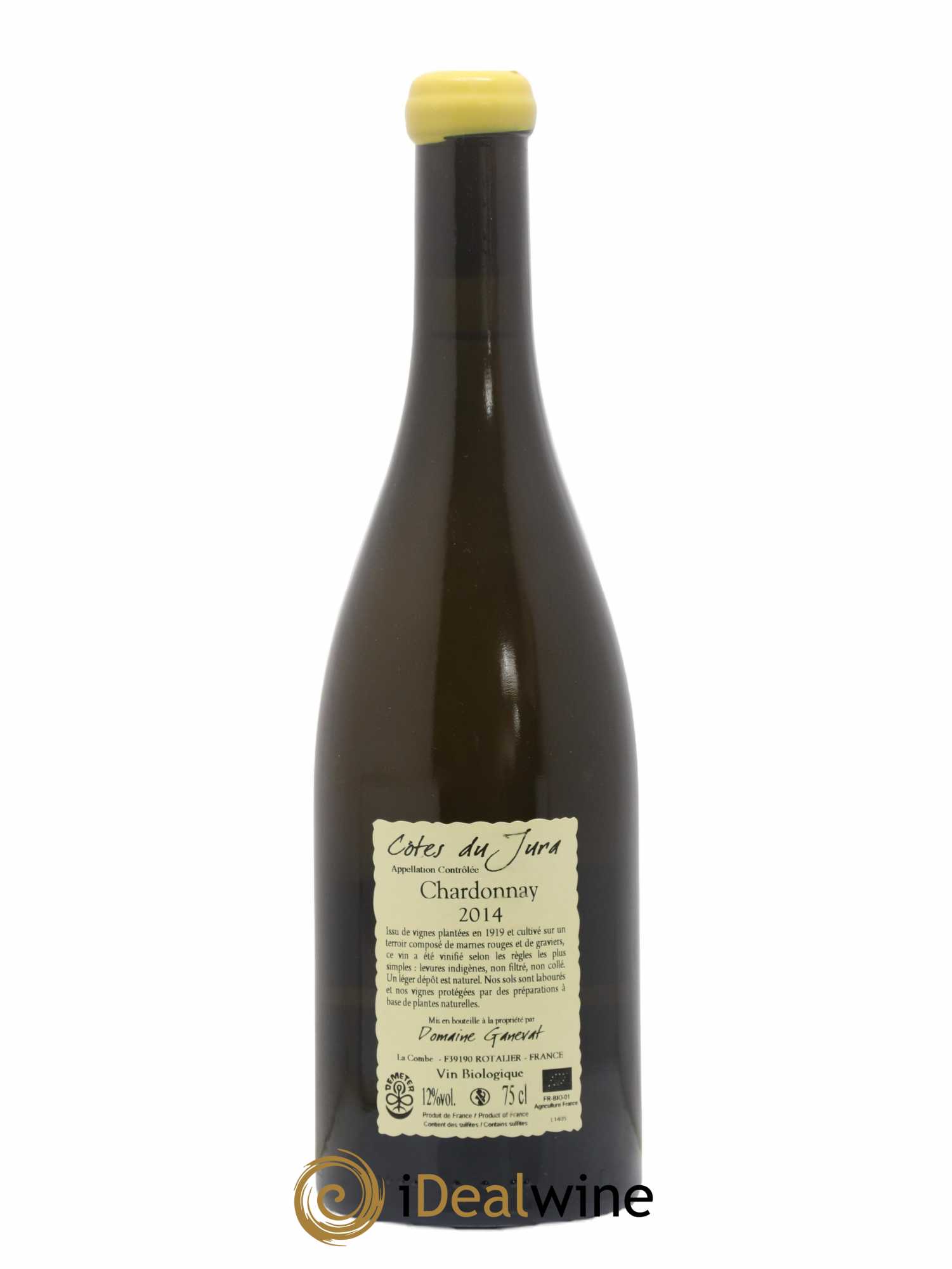 Côtes du Jura Les Grands Teppes Vieilles Vignes Jean-François Ganevat (Domaine) 2014 - Lot de 1 bouteille - 1