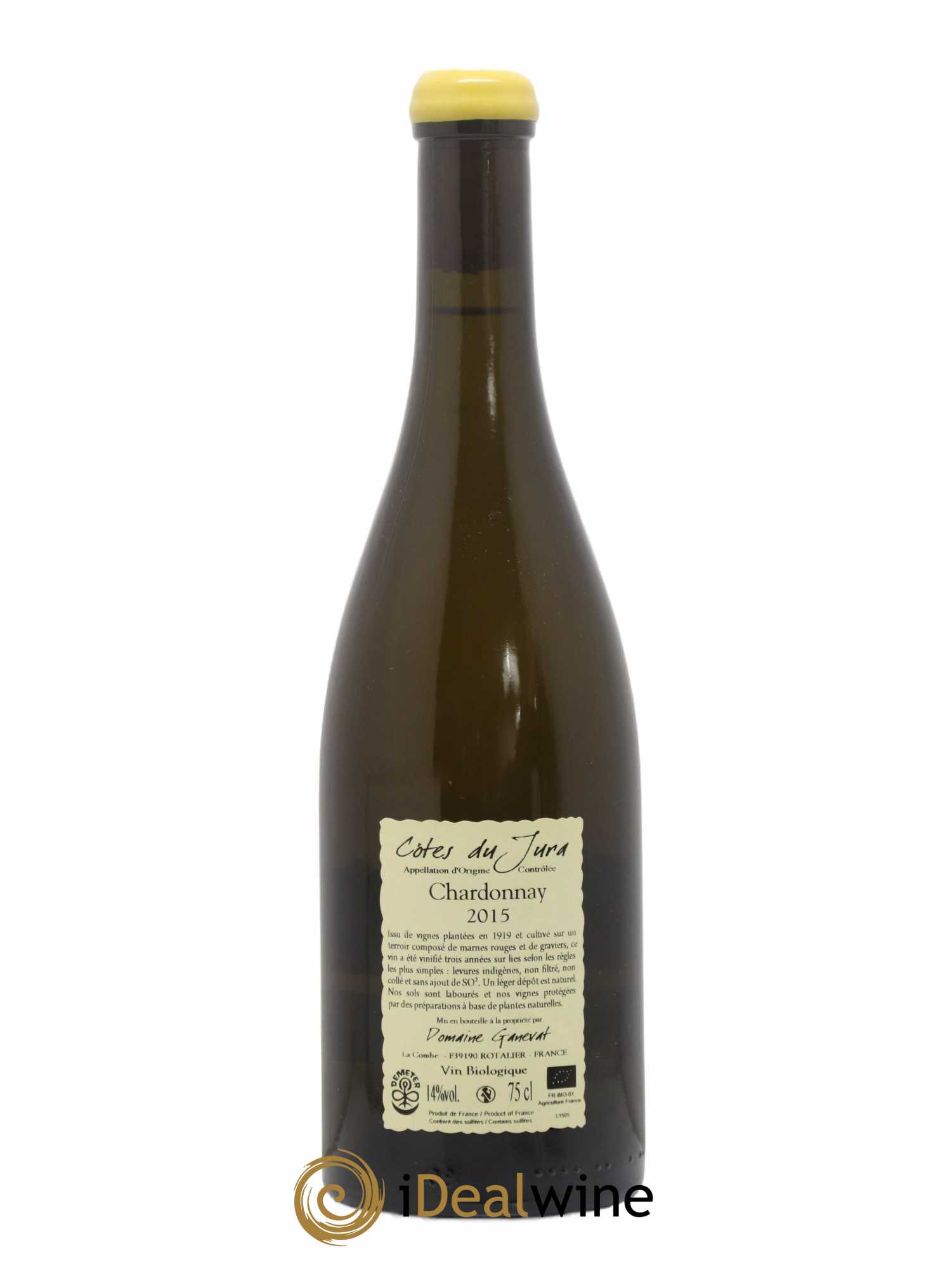 Côtes du Jura Les Grands Teppes Vieilles Vignes Jean-François Ganevat (Domaine) 2015 - Lot of 1 bottle - 1