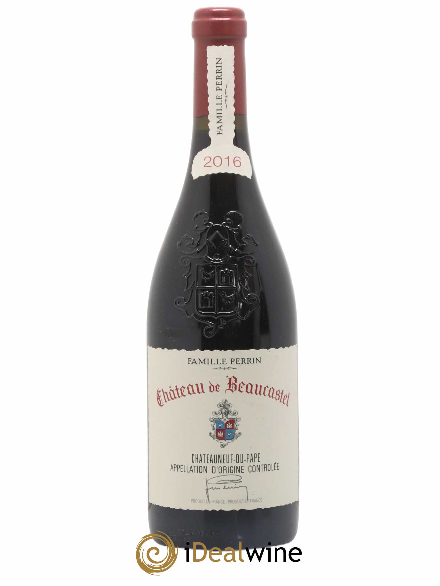 Châteauneuf-du-Pape Château de Beaucastel Famille Perrin 2016 - Lot of 1 bottle - 0