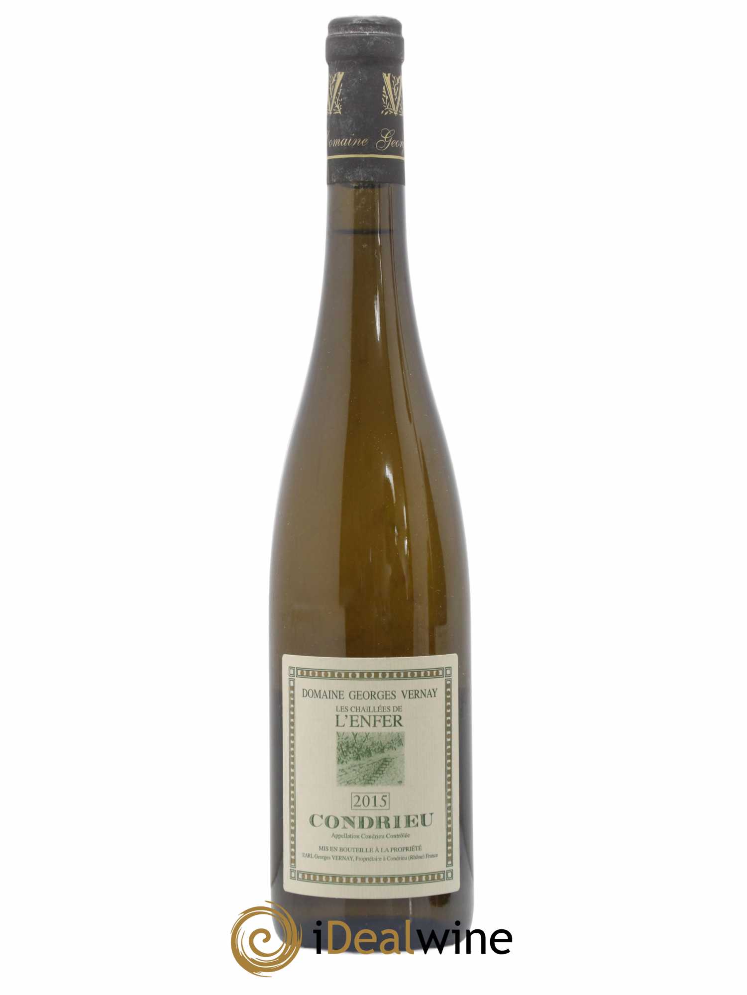 Condrieu Les Chaillées de l'Enfer Georges Vernay 2015 - Lot of 1 bottle - 0