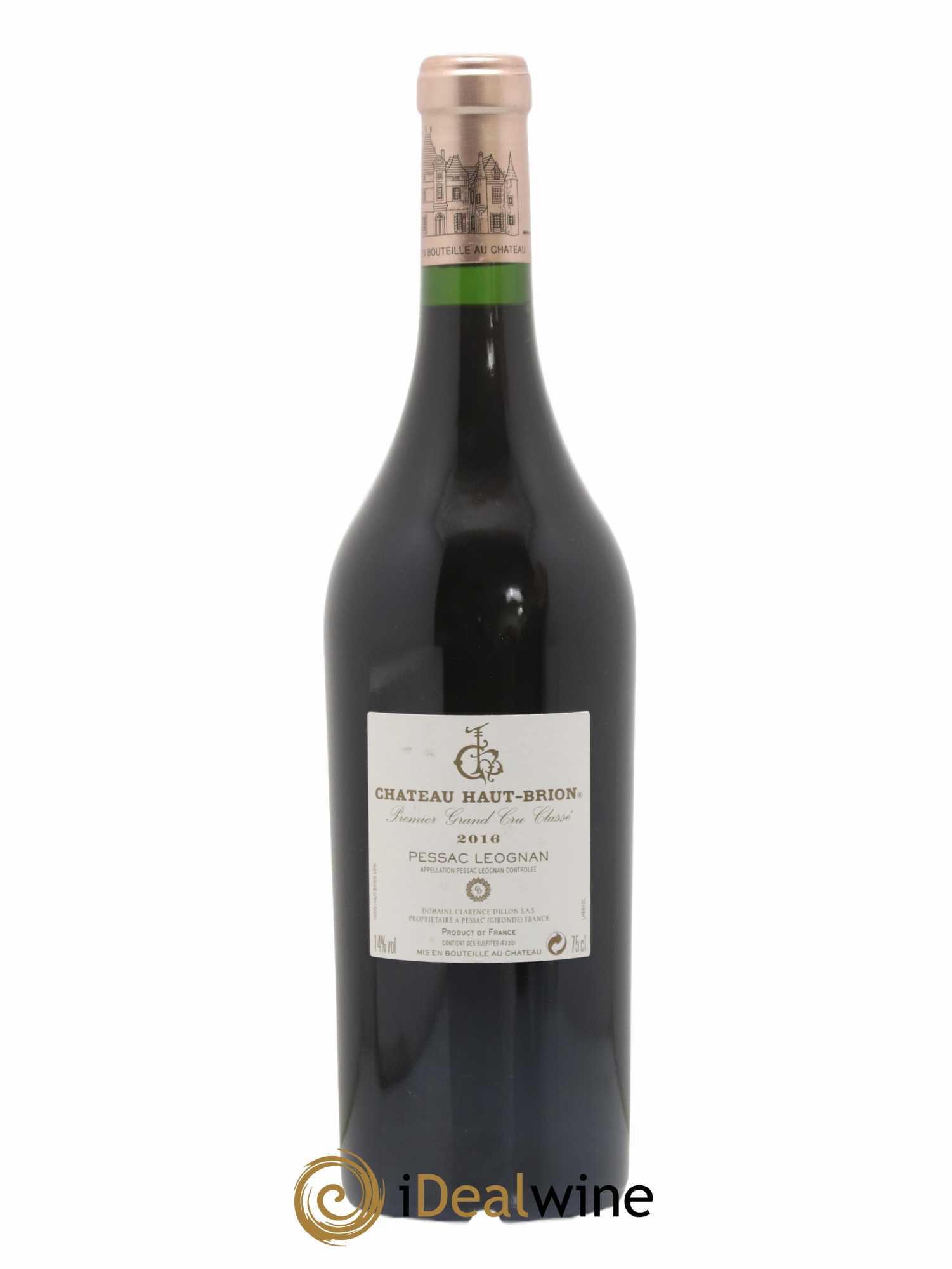 Château Haut Brion 1er Grand Cru Classé 2016 - Lot de 1 bouteille - 1