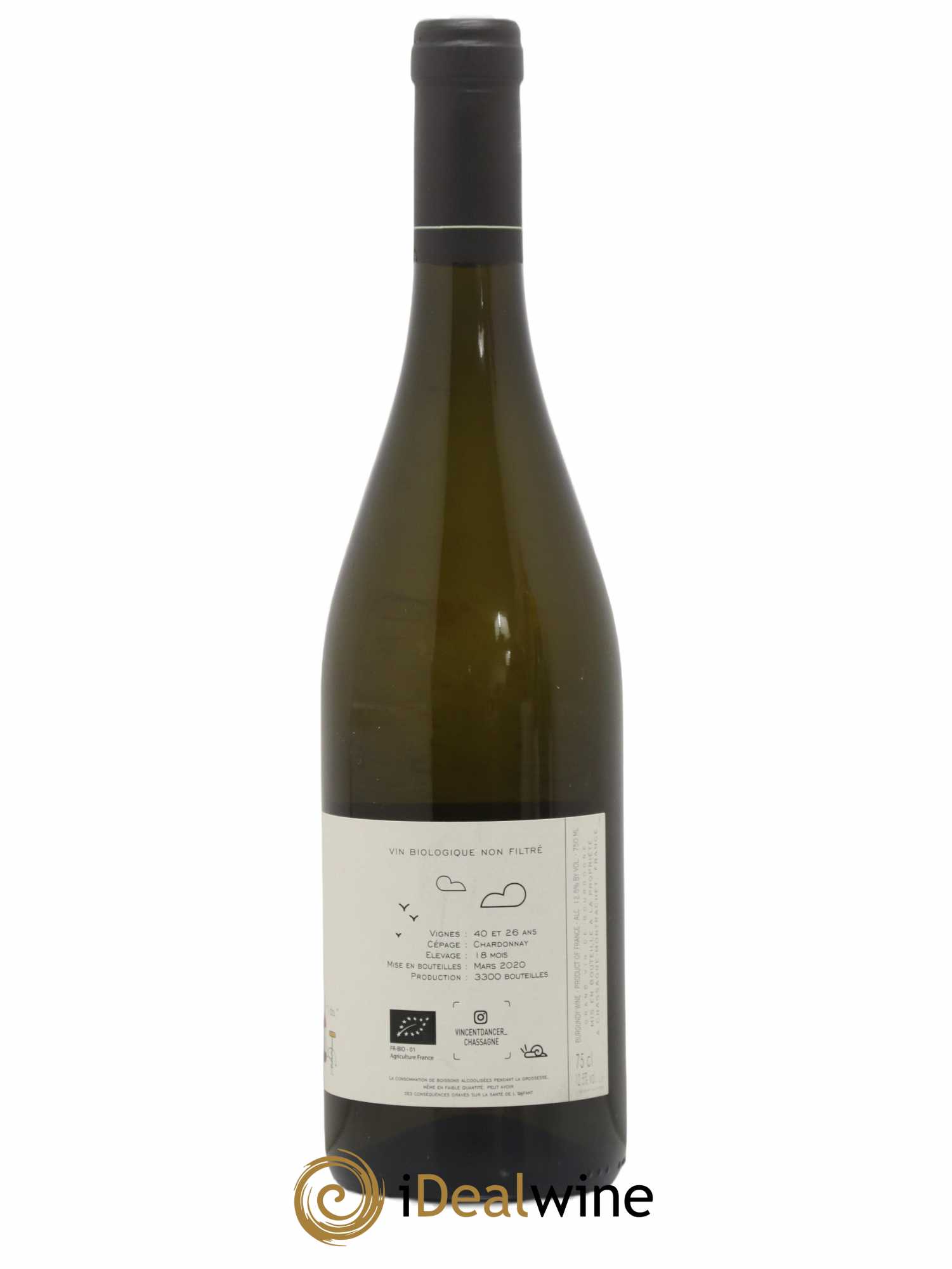 Chassagne-Montrachet 1er Cru La Romanée Vincent Dancer 2018 - Lot de 1 bouteille - 1