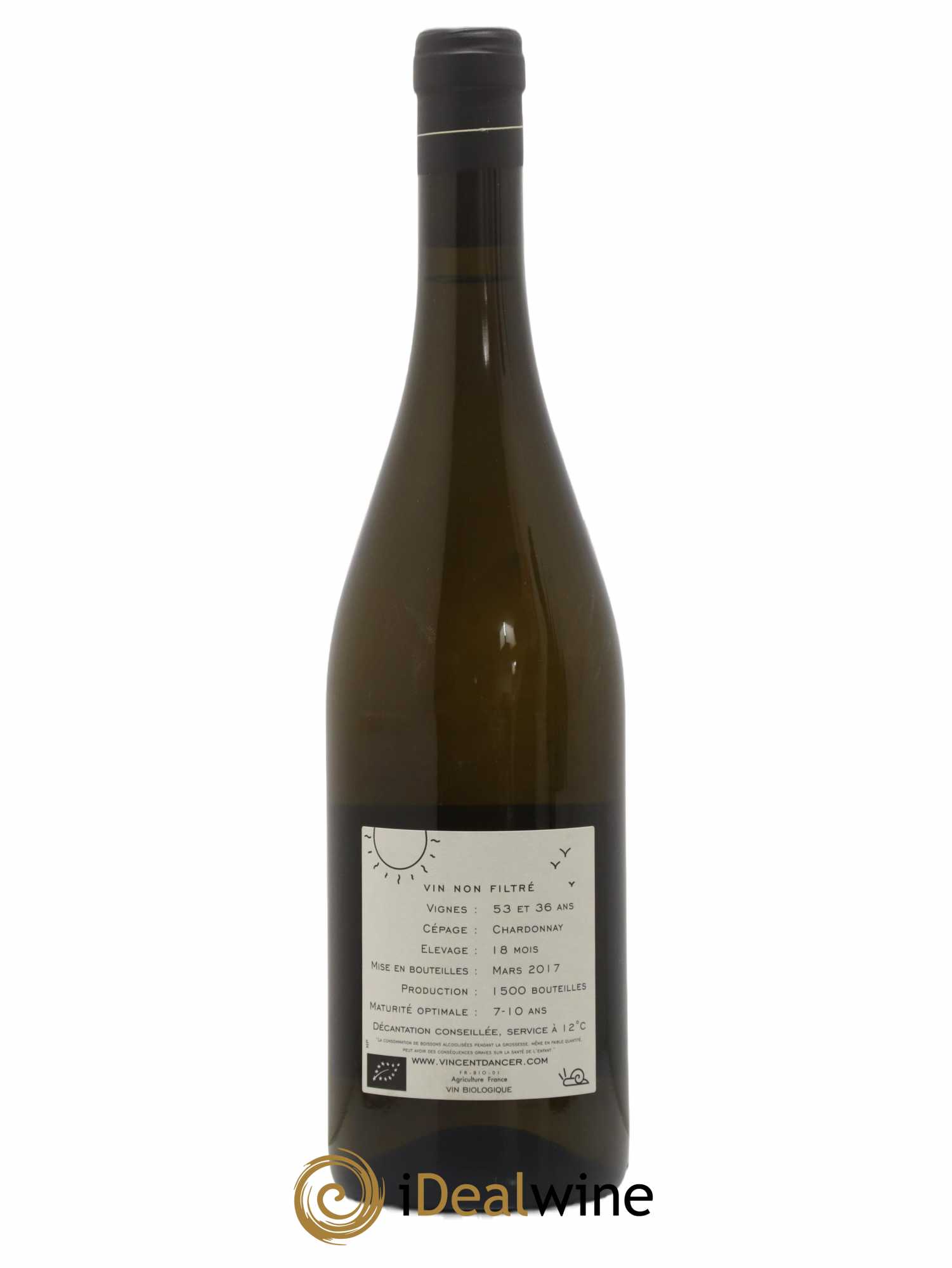 Meursault 1er Cru Perrières Vincent Dancer 2015 - Lot of 1 bottle - 1