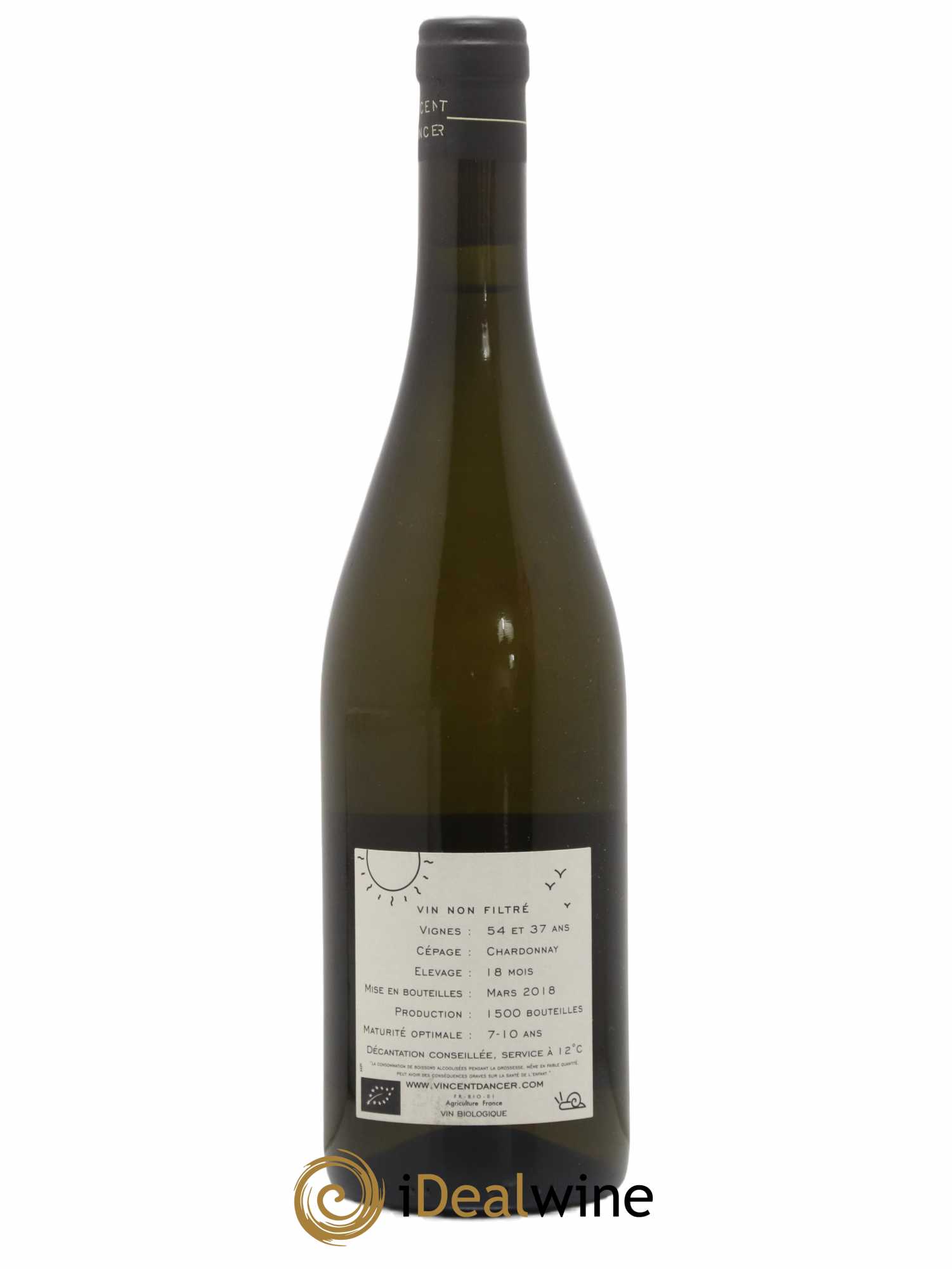 Meursault 1er Cru Perrières Vincent Dancer 2016 - Lot de 1 bouteille - 1