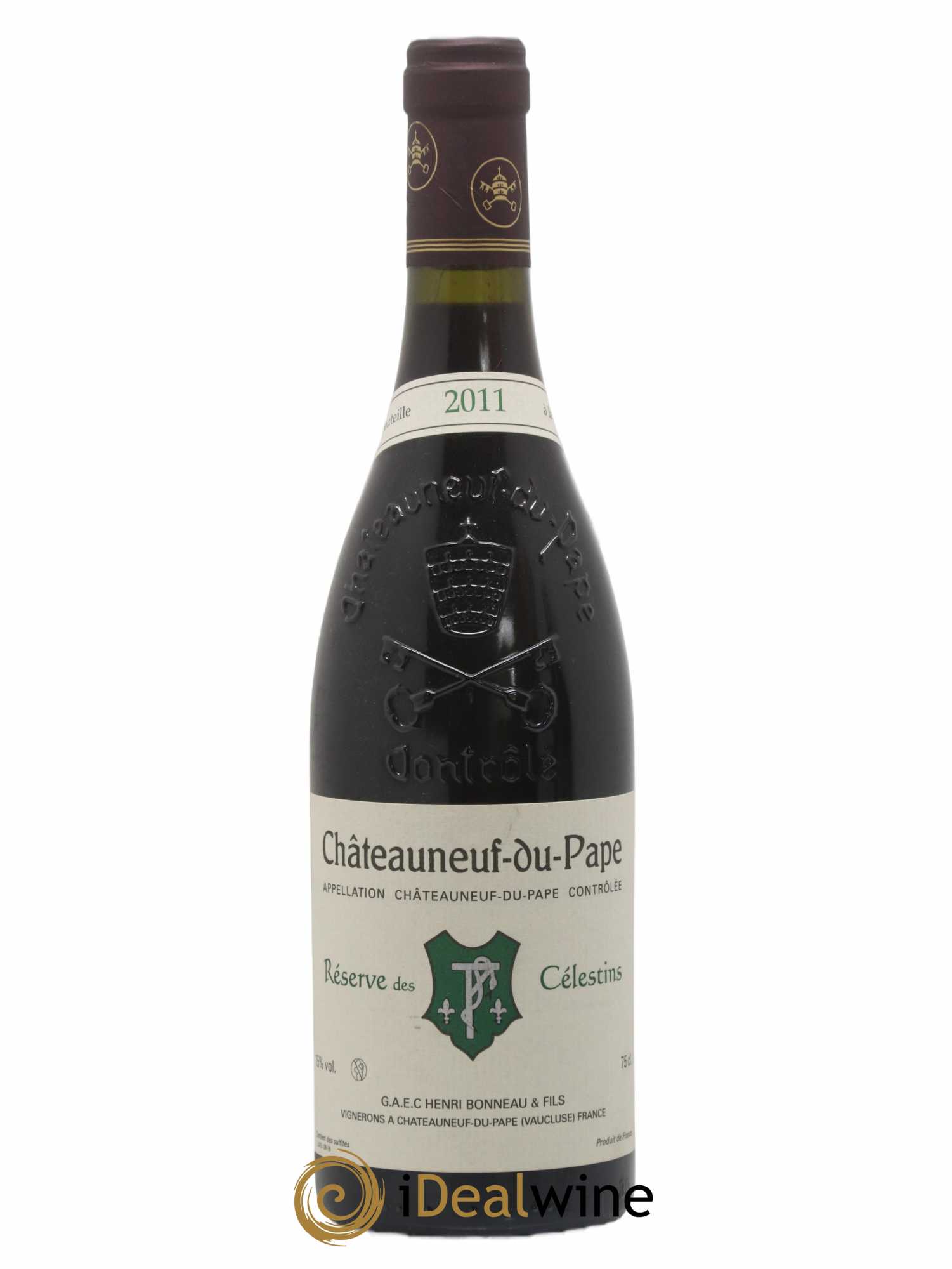 Châteauneuf-du-Pape Réserve des Célestins Henri Bonneau & Fils 2011 - Lot de 1 bouteille - 0