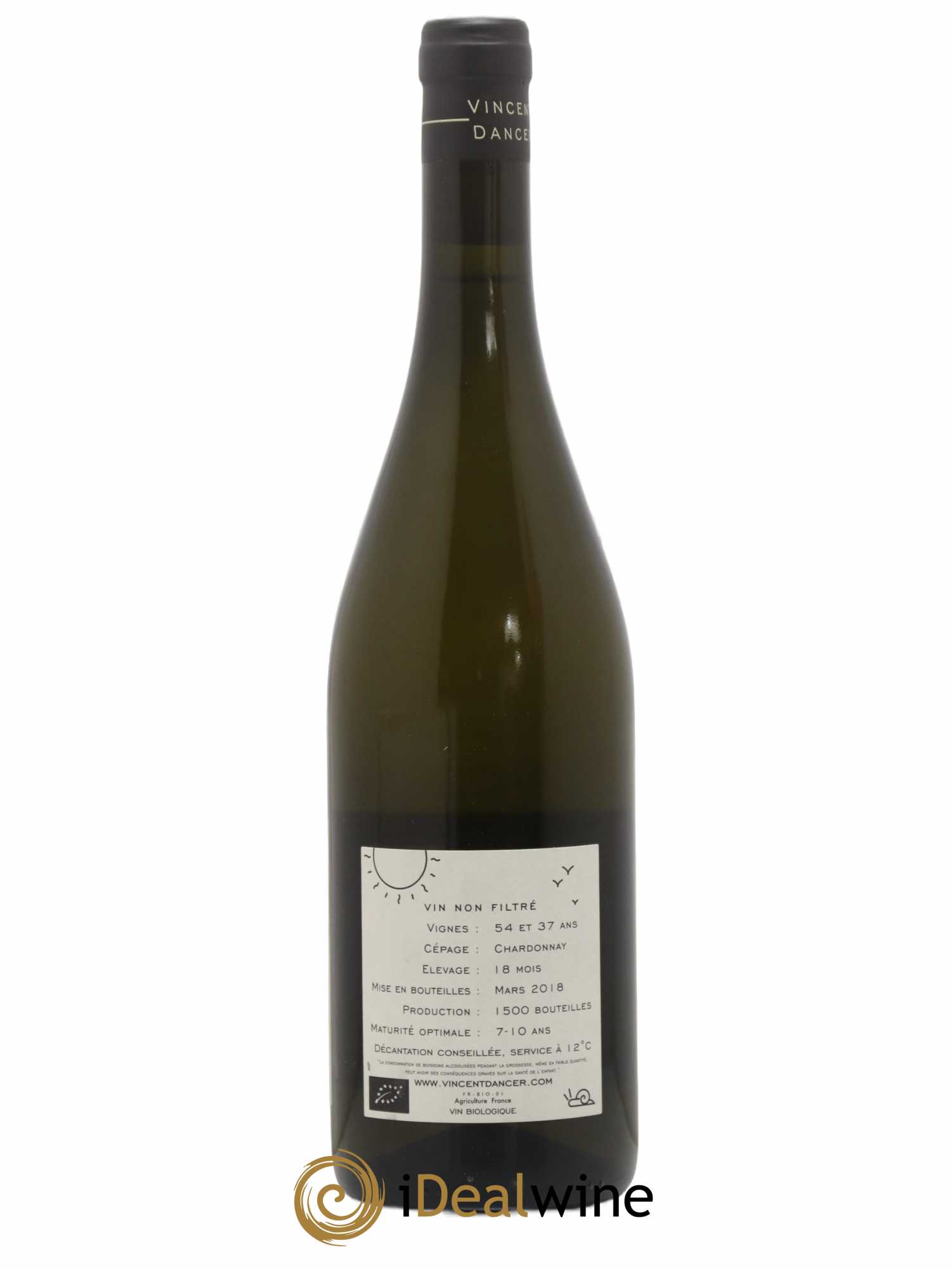 Meursault 1er Cru Perrières Vincent Dancer 2016 - Lot de 1 bouteille - 1