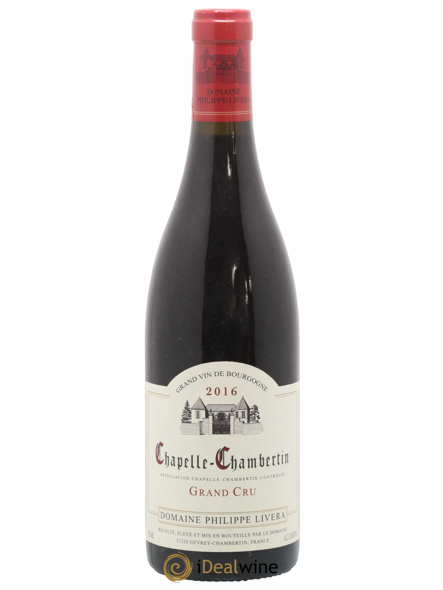 Chapelle-Chambertin Grand Cru Domaine Philippe Livera (sans prix de réserve) 2016 - Posten von 1 Flasche - 0