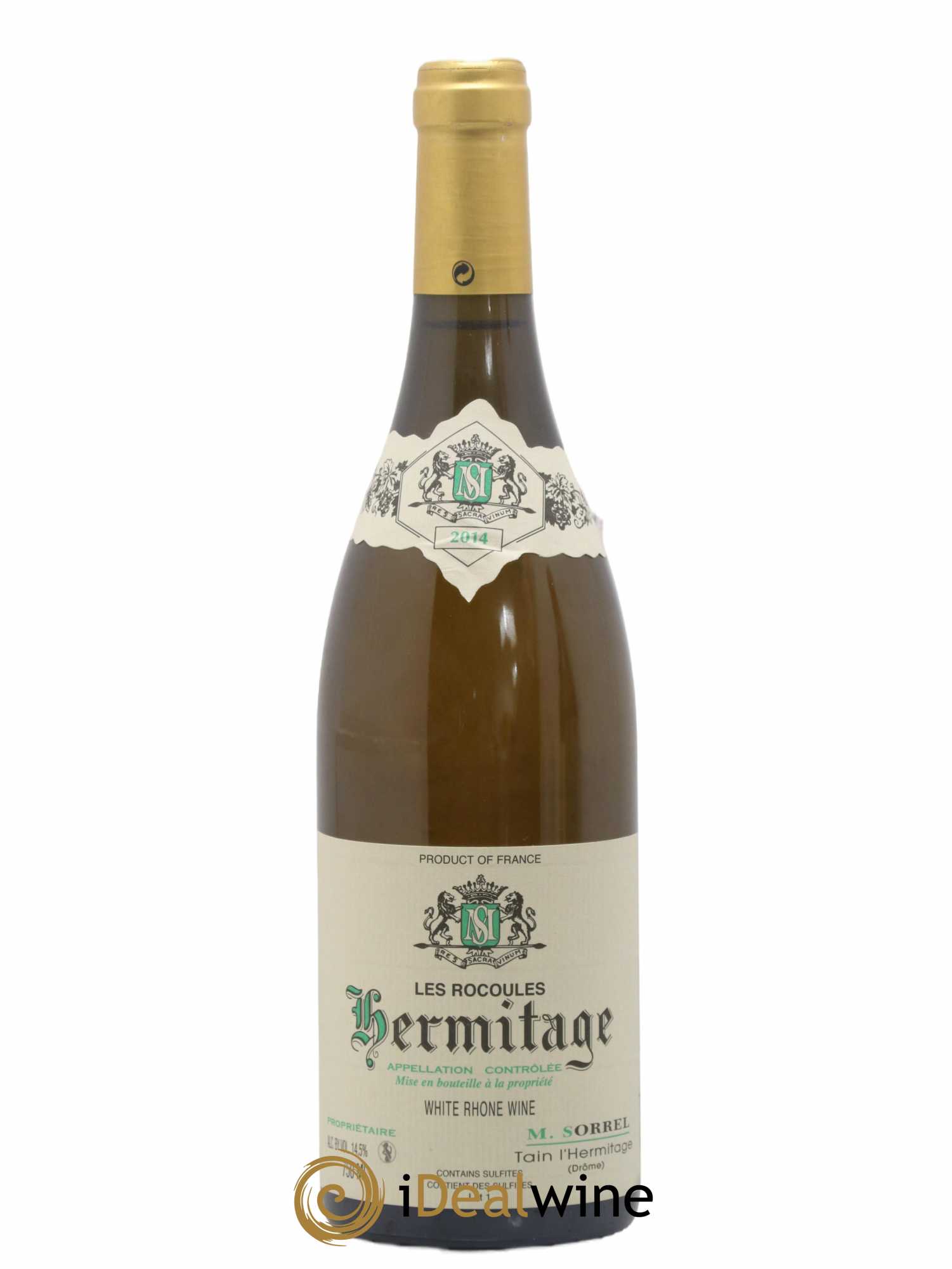 Hermitage Les Rocoules Marc Sorrel 2014 - Lot de 1 bouteille - 0