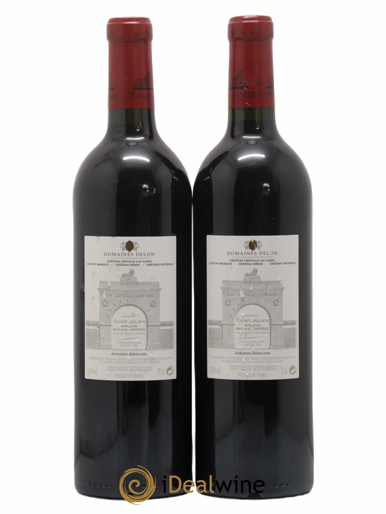 Château Léoville Las Cases 2ème Grand Cru Classé 2014 - Lot of 2 bottles - 1