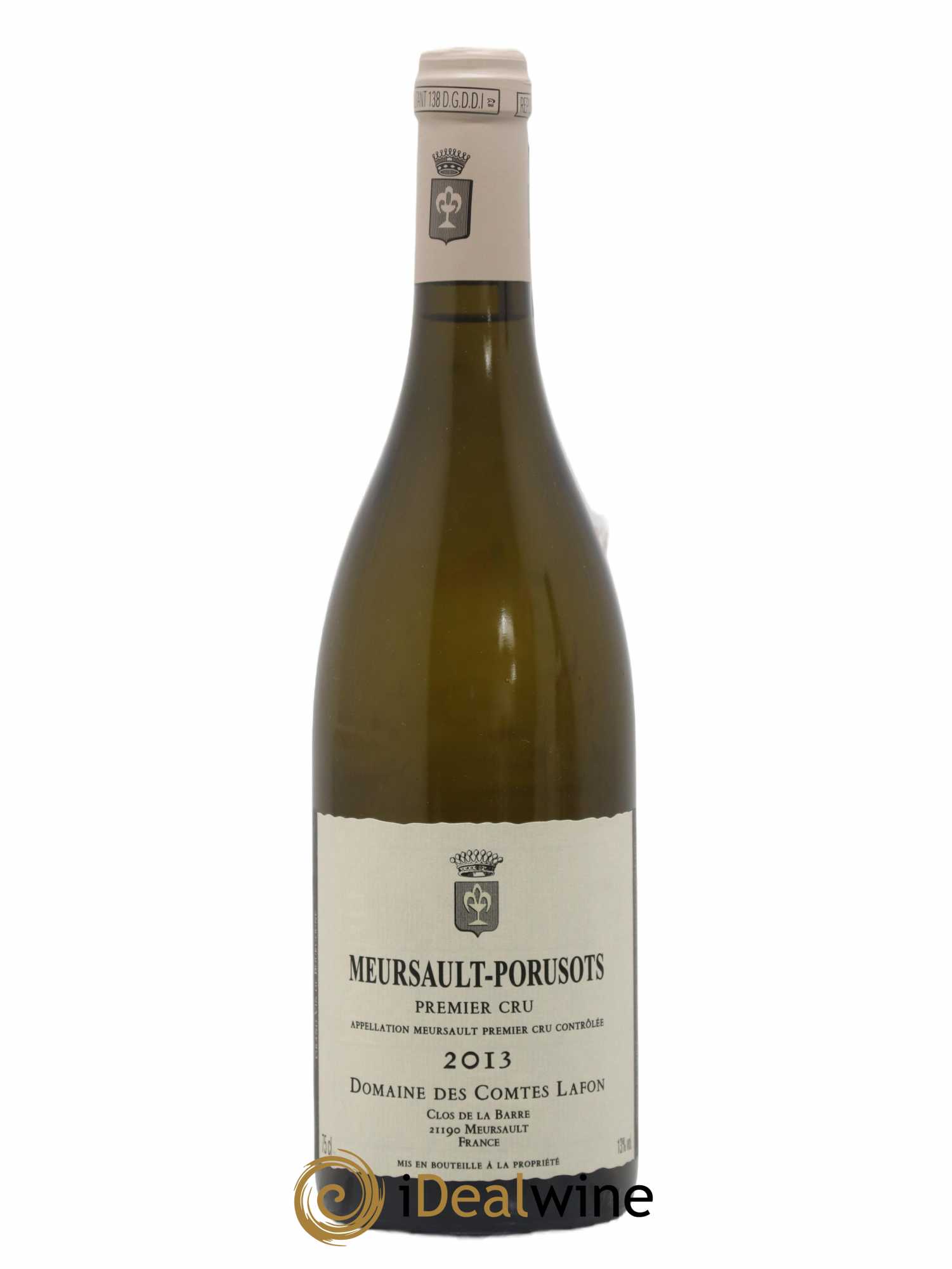 Meursault 1er Cru Porusots Comtes Lafon (Domaine des) 2013 - Lot de 1 bouteille - 0