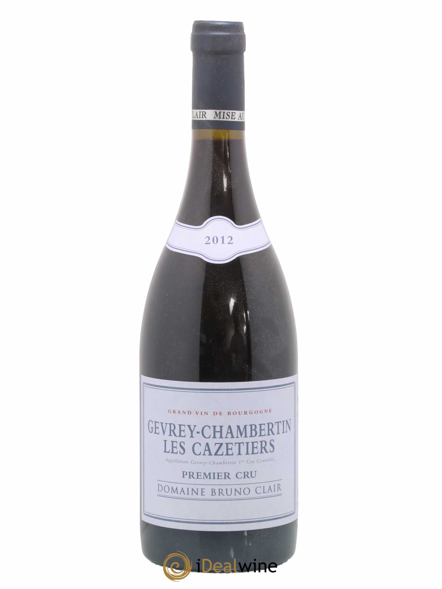 Gevrey-Chambertin 1er Cru Les Cazetiers Bruno Clair (Domaine) 2012 - Lot de 1 bouteille - 0