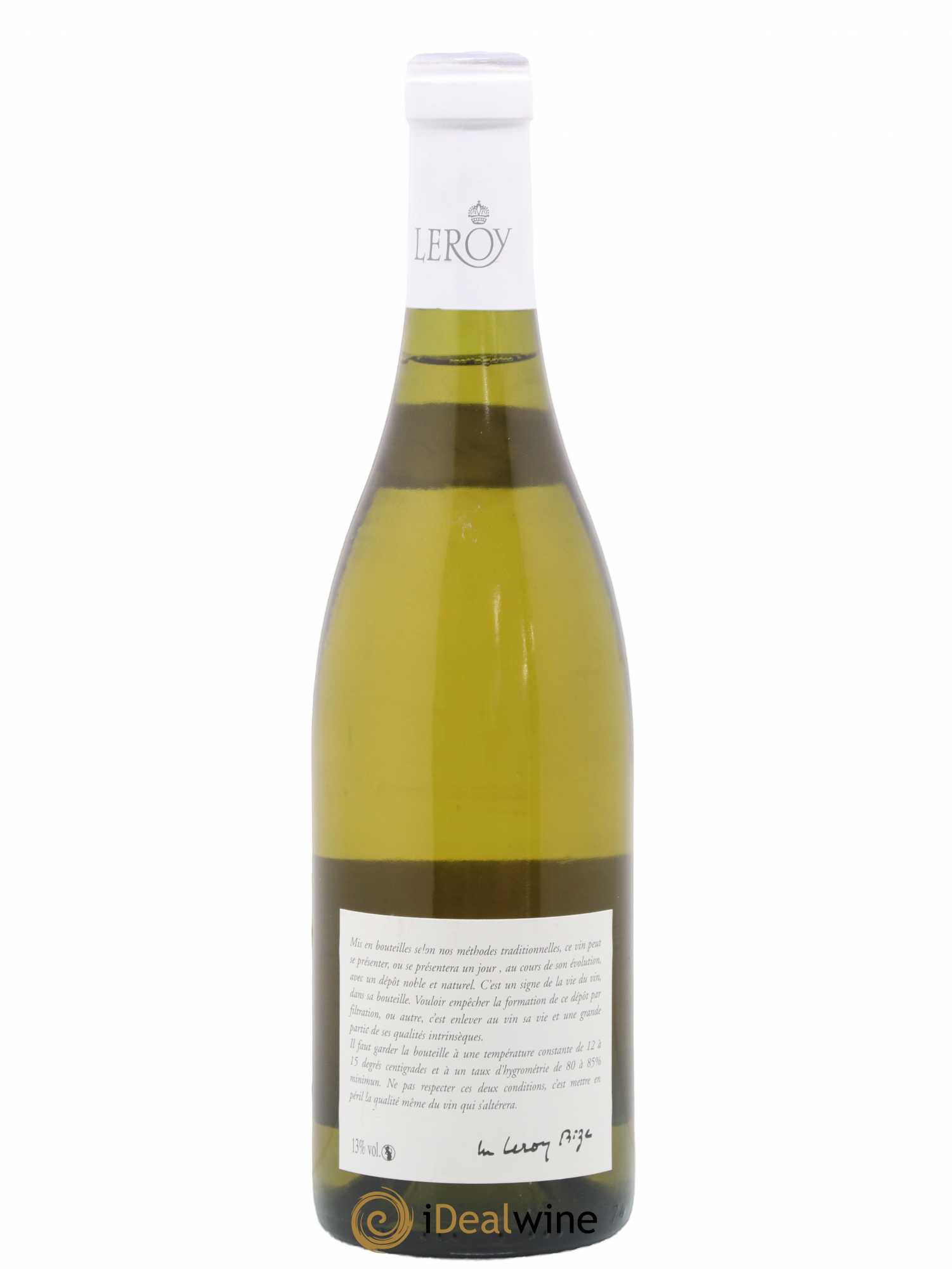 Meursault Leroy SA 2008 - Lot de 1 bouteille - 1