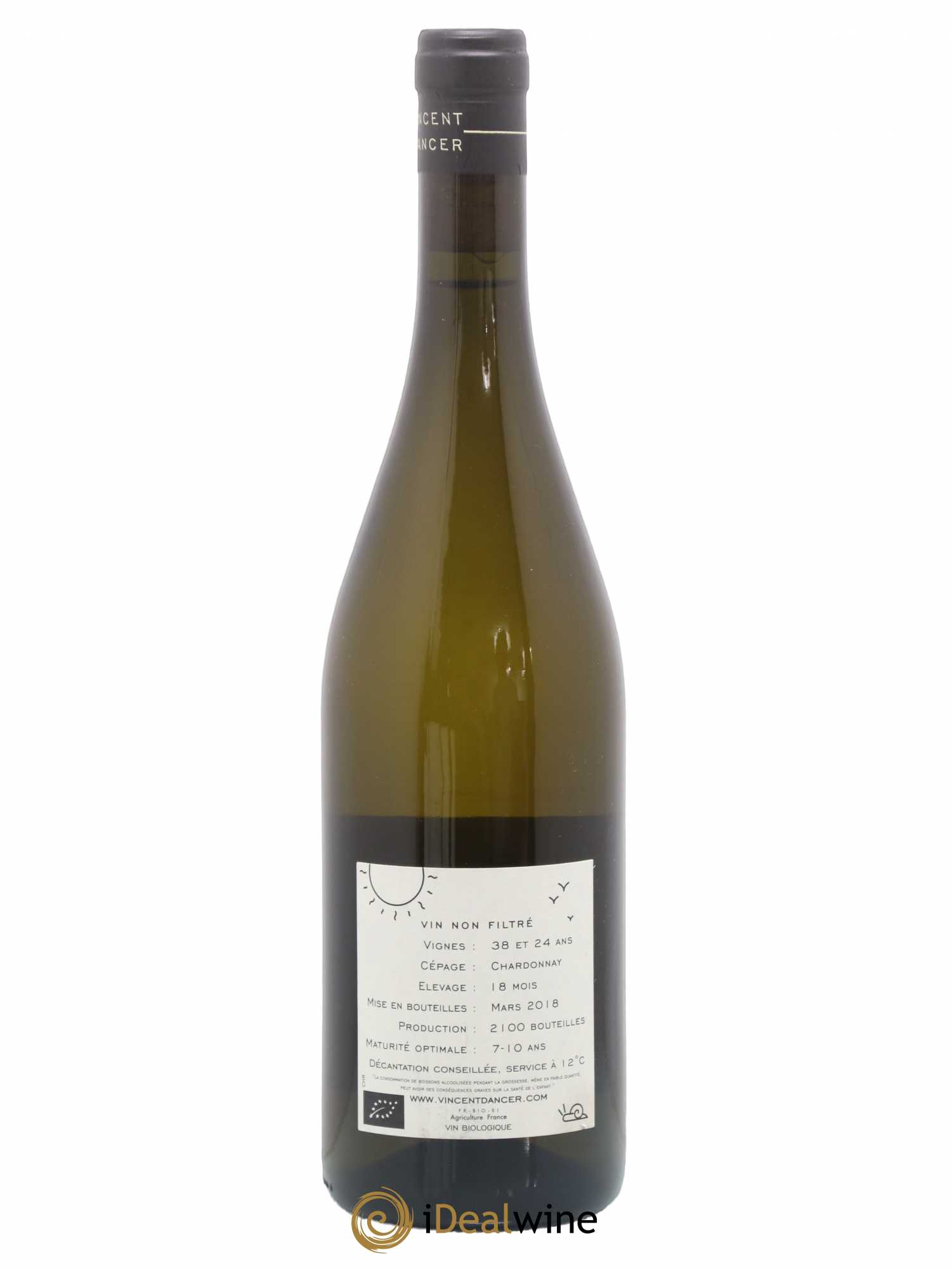 Chassagne-Montrachet 1er Cru La Romanée Vincent Dancer 2016 - Lot de 1 bouteille - 1