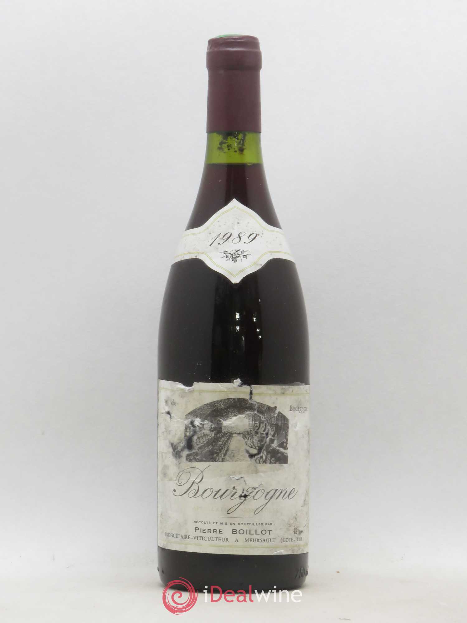 Bourgogne Pierre Boillot 1989 - Lot de 1 bouteille - 0
