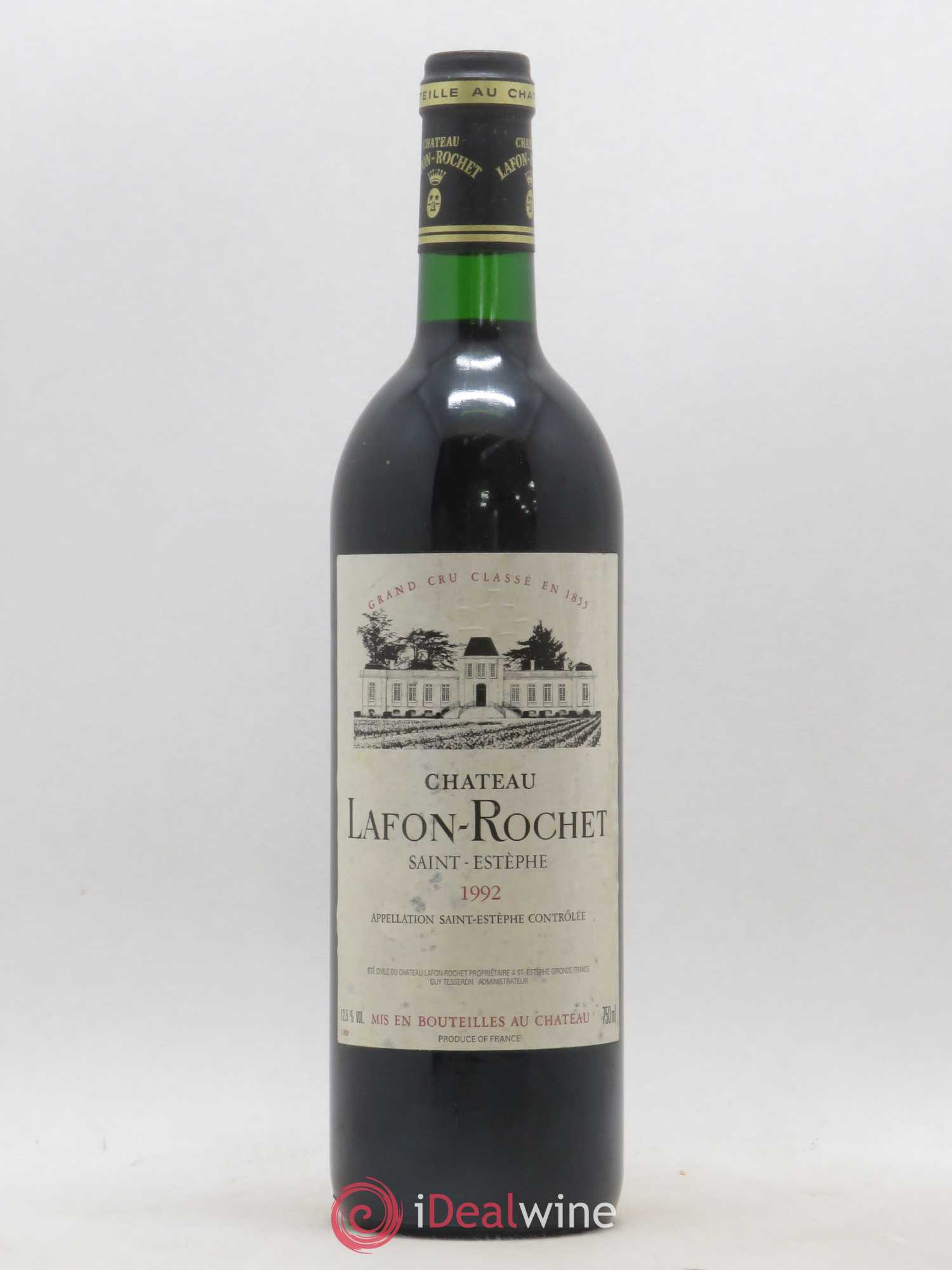 Château Lafon Rochet 4ème Grand Cru Classé 1992 - Lot de 1 bouteille - 0