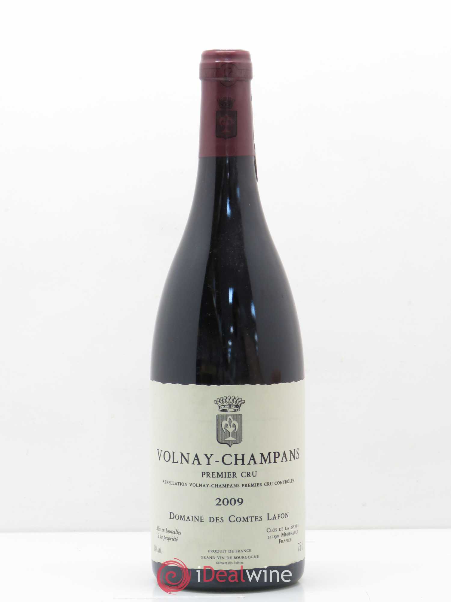 Volnay 1er Cru Champans Comtes Lafon (Domaine des) 2009 - Lot de 1 bouteille - 0