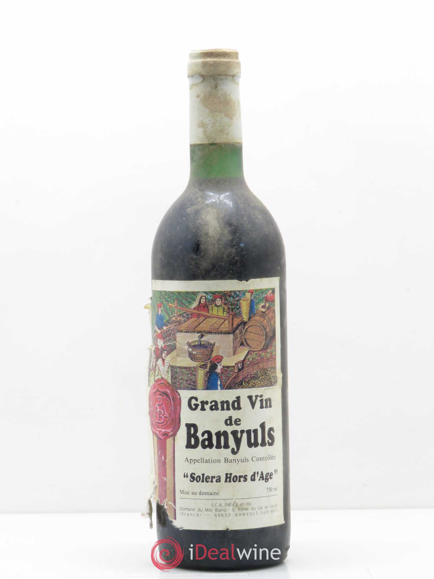 Banyuls Hors D'Age Solera Dr Parcé - Posten von 1 Flasche - 0