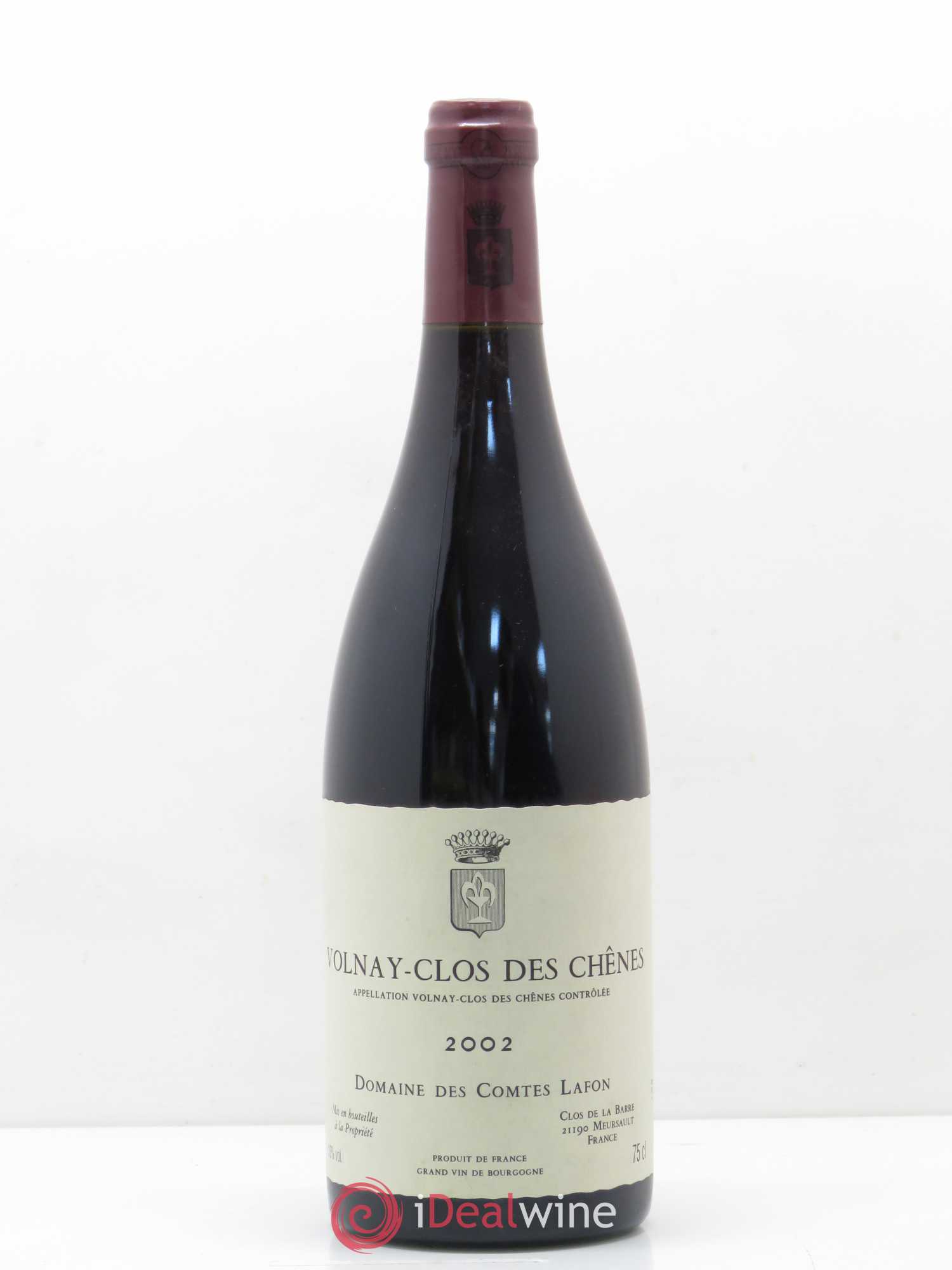 Volnay 1er Cru Clos des Chênes Comtes Lafon (Domaine des) 2002 - Lot de 1 bouteille - 0