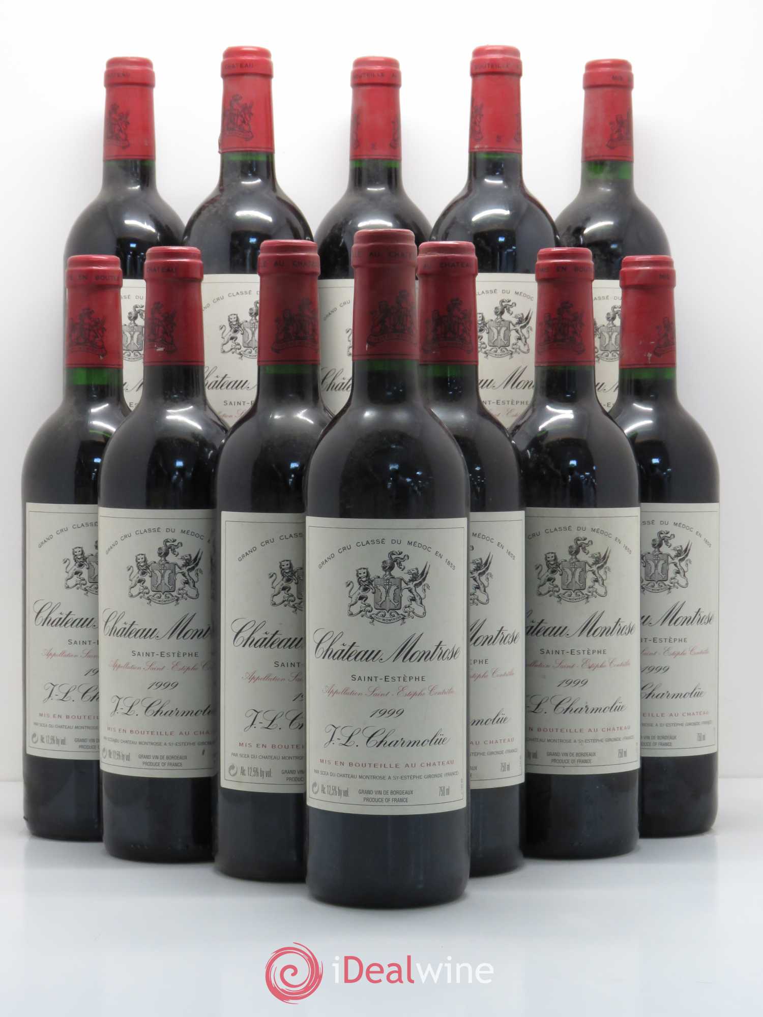 Château Montrose 2ème Grand Cru Classé 1999 - Lot de 12 bouteilles - 0