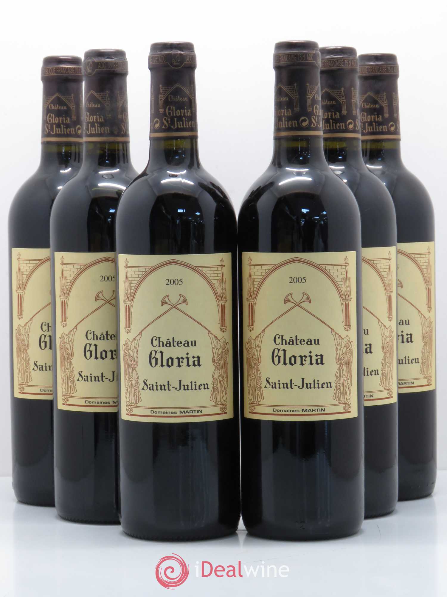 Château Gloria 2005 - Lot de 6 bouteilles - 0