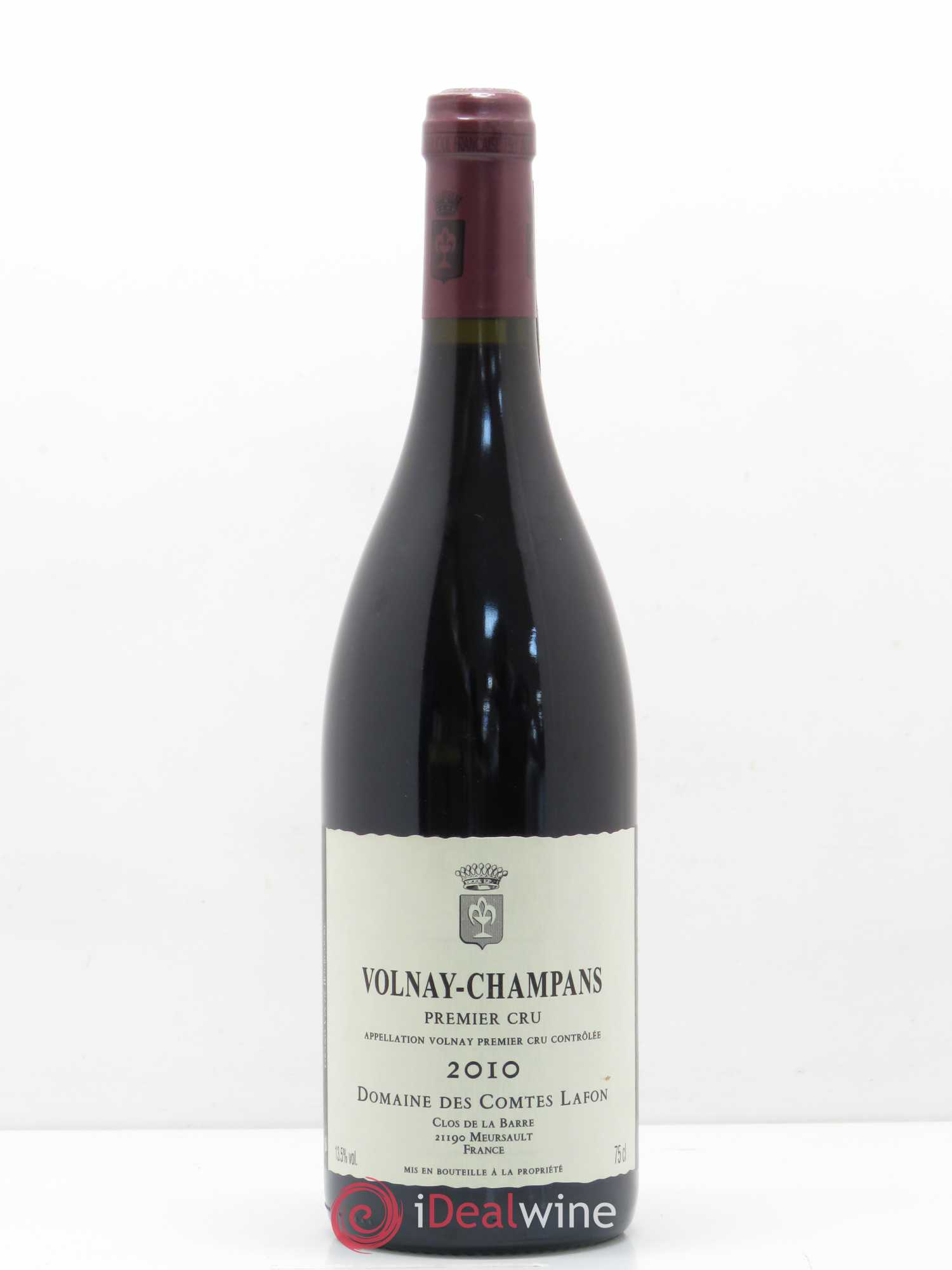 Volnay 1er Cru Champans Comtes Lafon (Domaine des) 2010 - Lot de 1 bouteille - 0