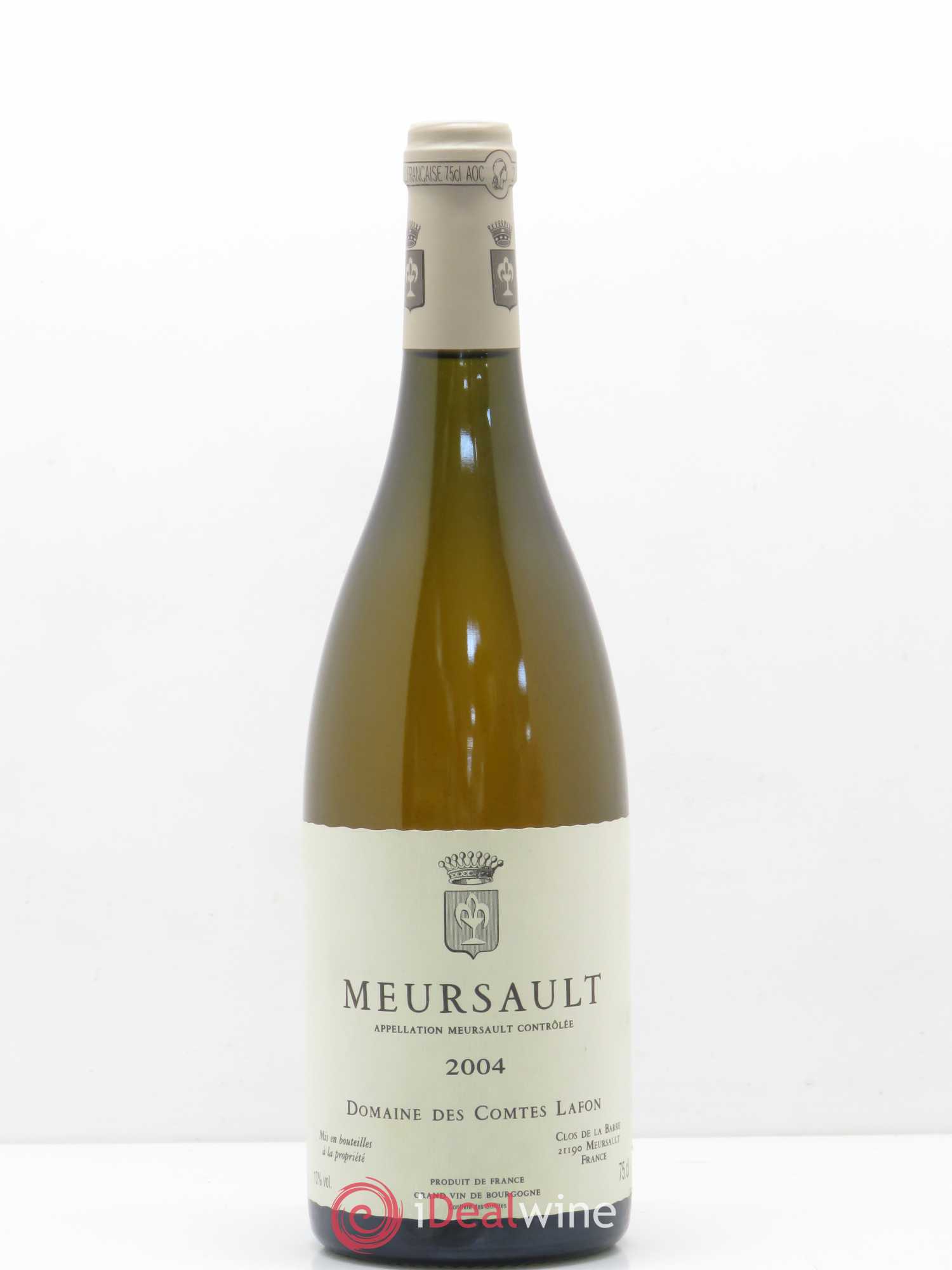 Meursault Comtes Lafon (Domaine des) 2004 - Lot de 1 bouteille - 0