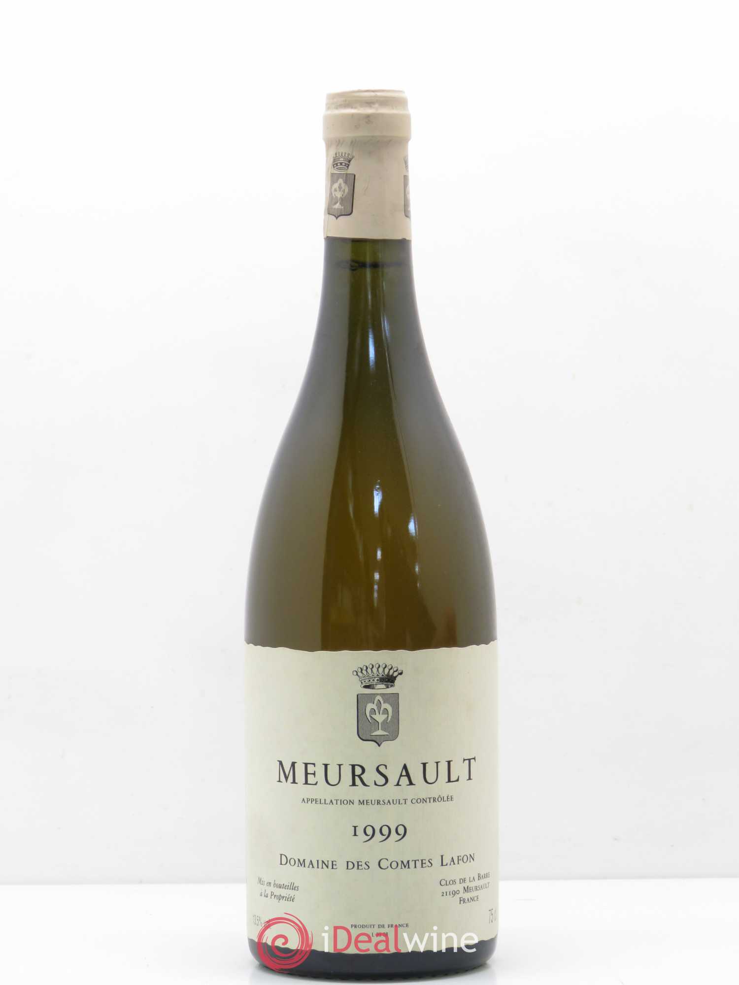 Meursault Comtes Lafon (Domaine des) 1999 - Lot de 1 bouteille - 0