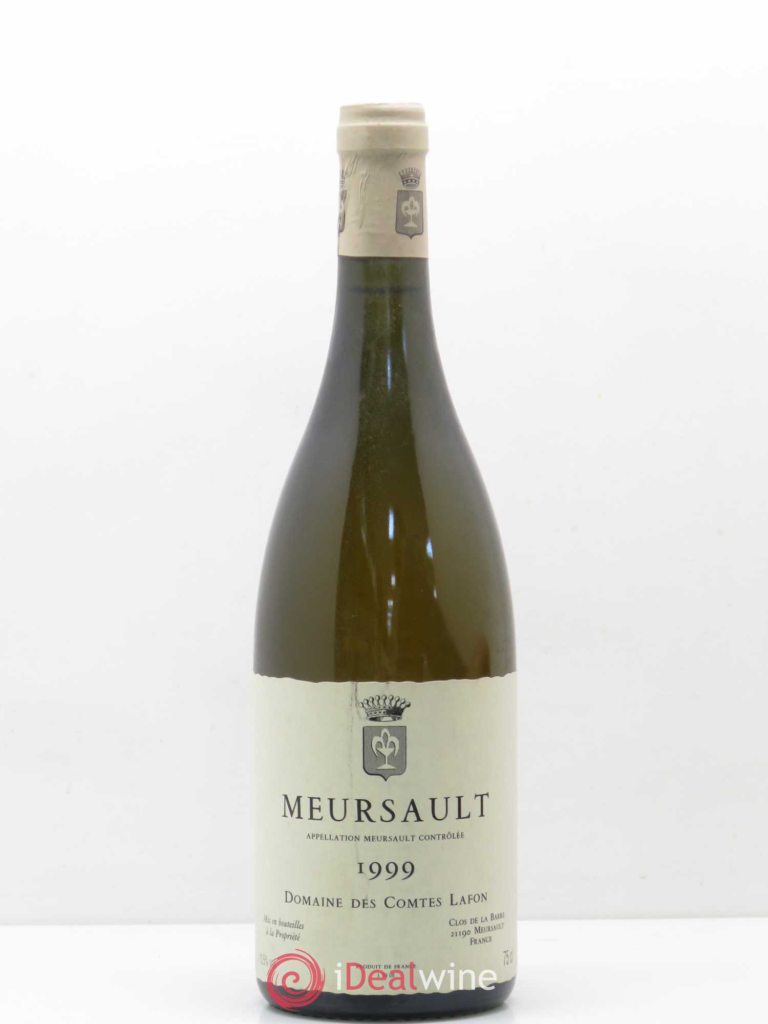 Meursault Comtes Lafon (Domaine des) 1999 - Lot de 1 bouteille - 0