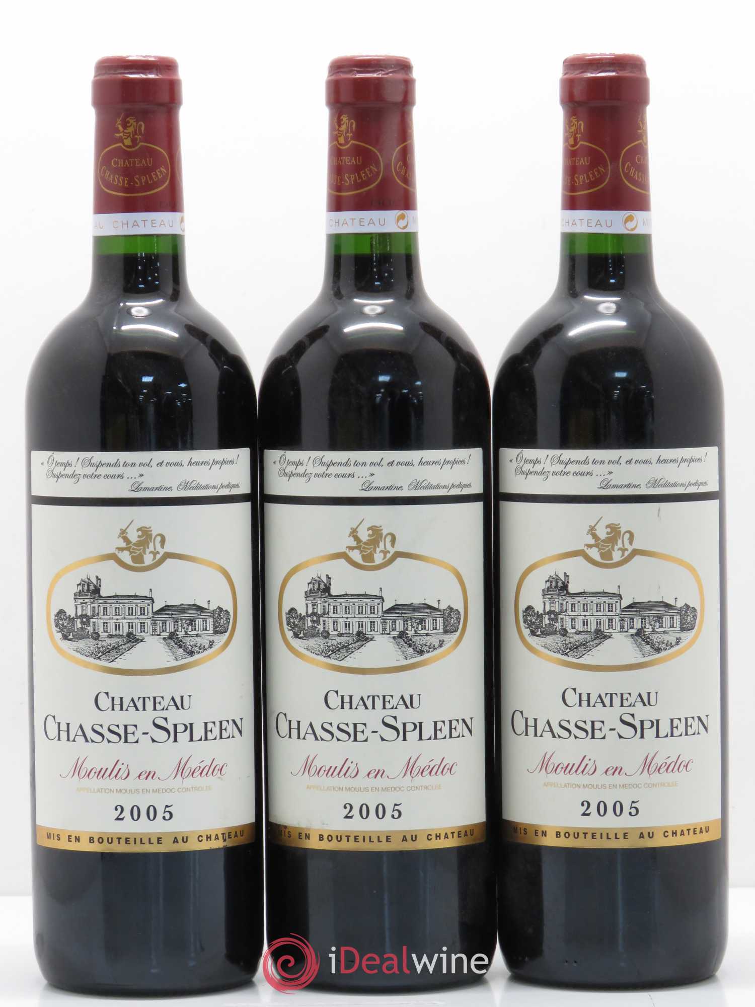 Château Chasse Spleen 2005 - Lot de 12 bouteilles - 4