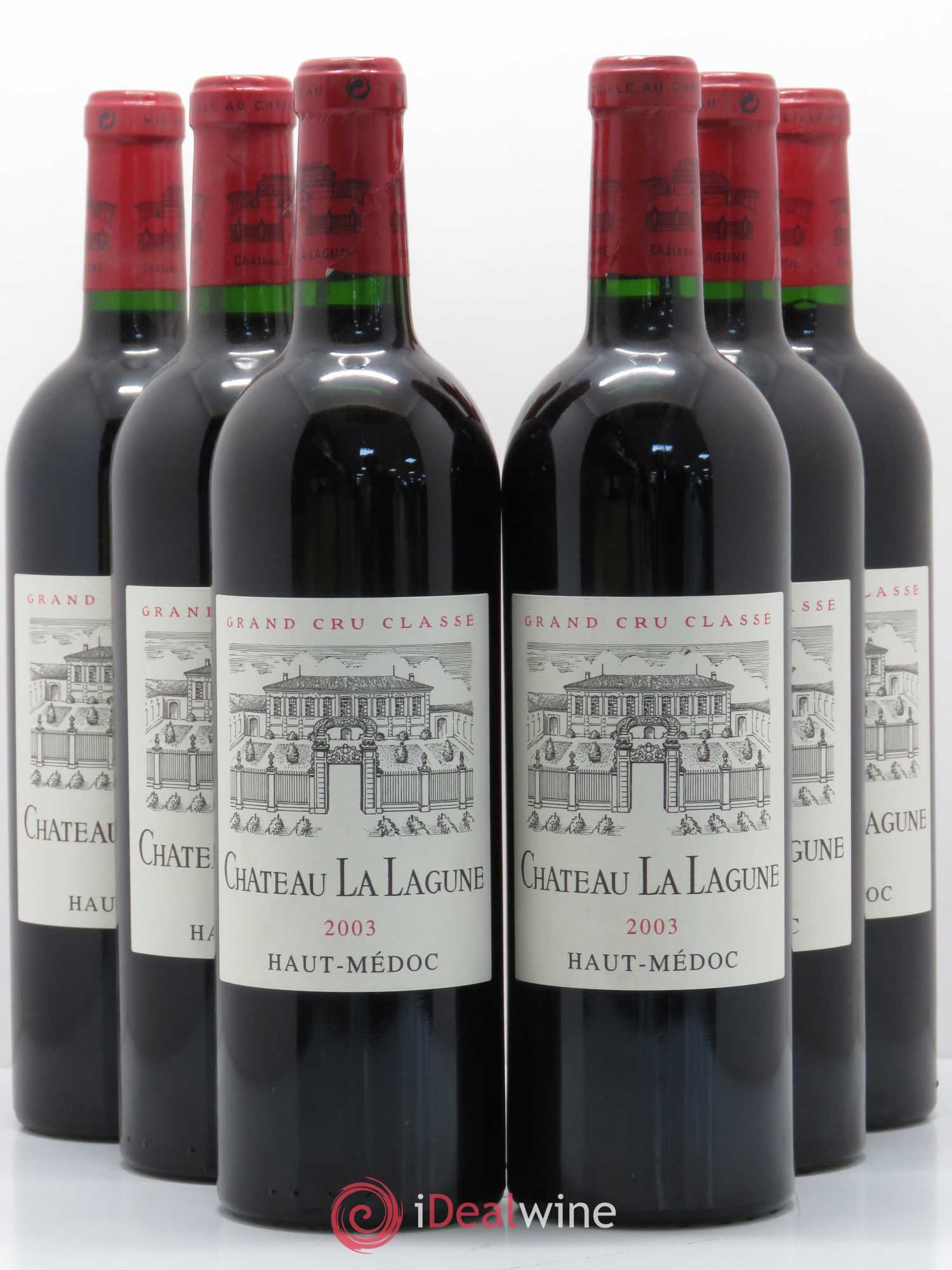 Château la Lagune 3ème Grand Cru Classé 2003 - Lot de 6 bouteilles - 0