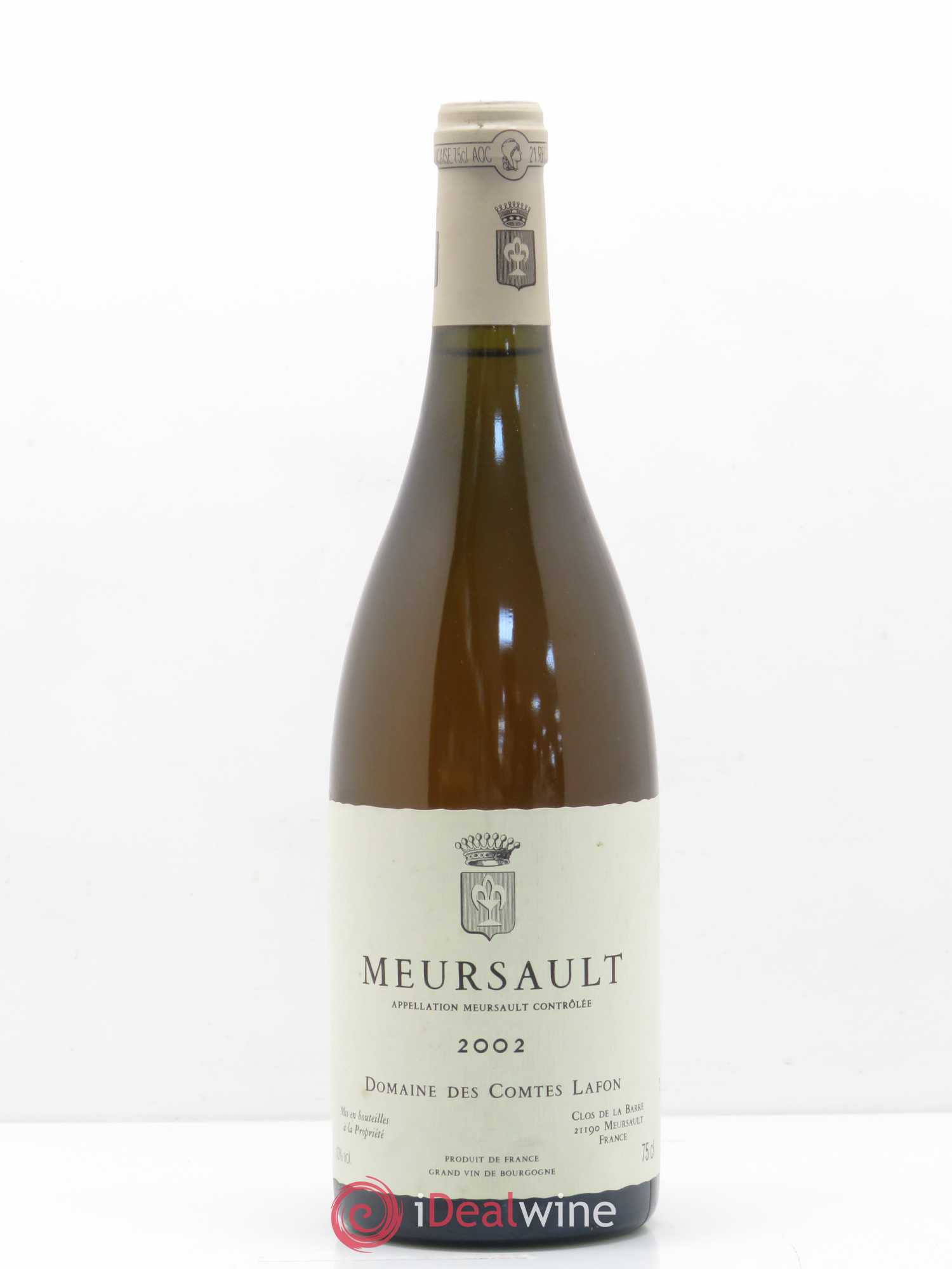 Meursault Comtes Lafon (Domaine des) 2002 - Lot de 1 bouteille - 0