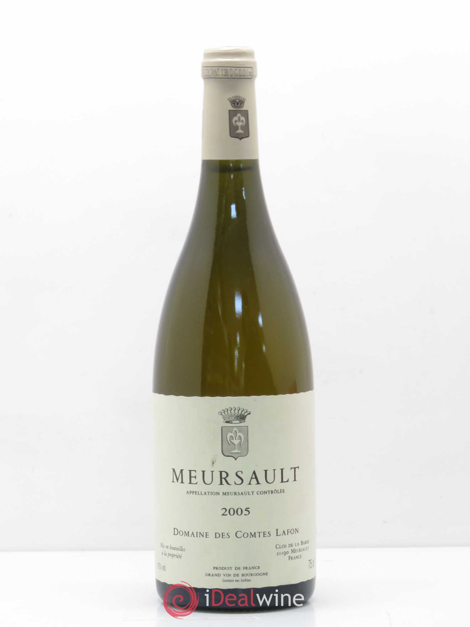 Meursault Comtes Lafon (Domaine des) 2005 - Lot de 1 bouteille - 0