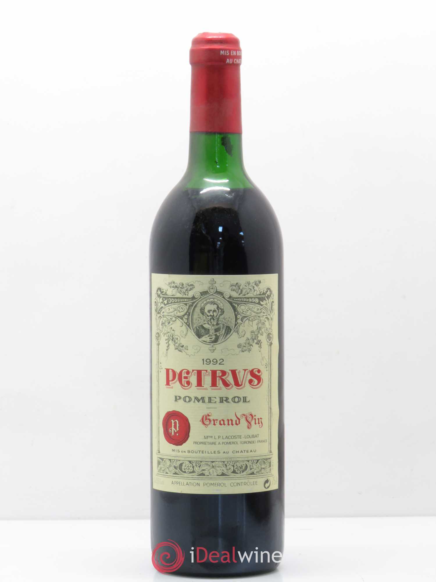 Petrus 1992 - Lot de 1 bouteille - 0