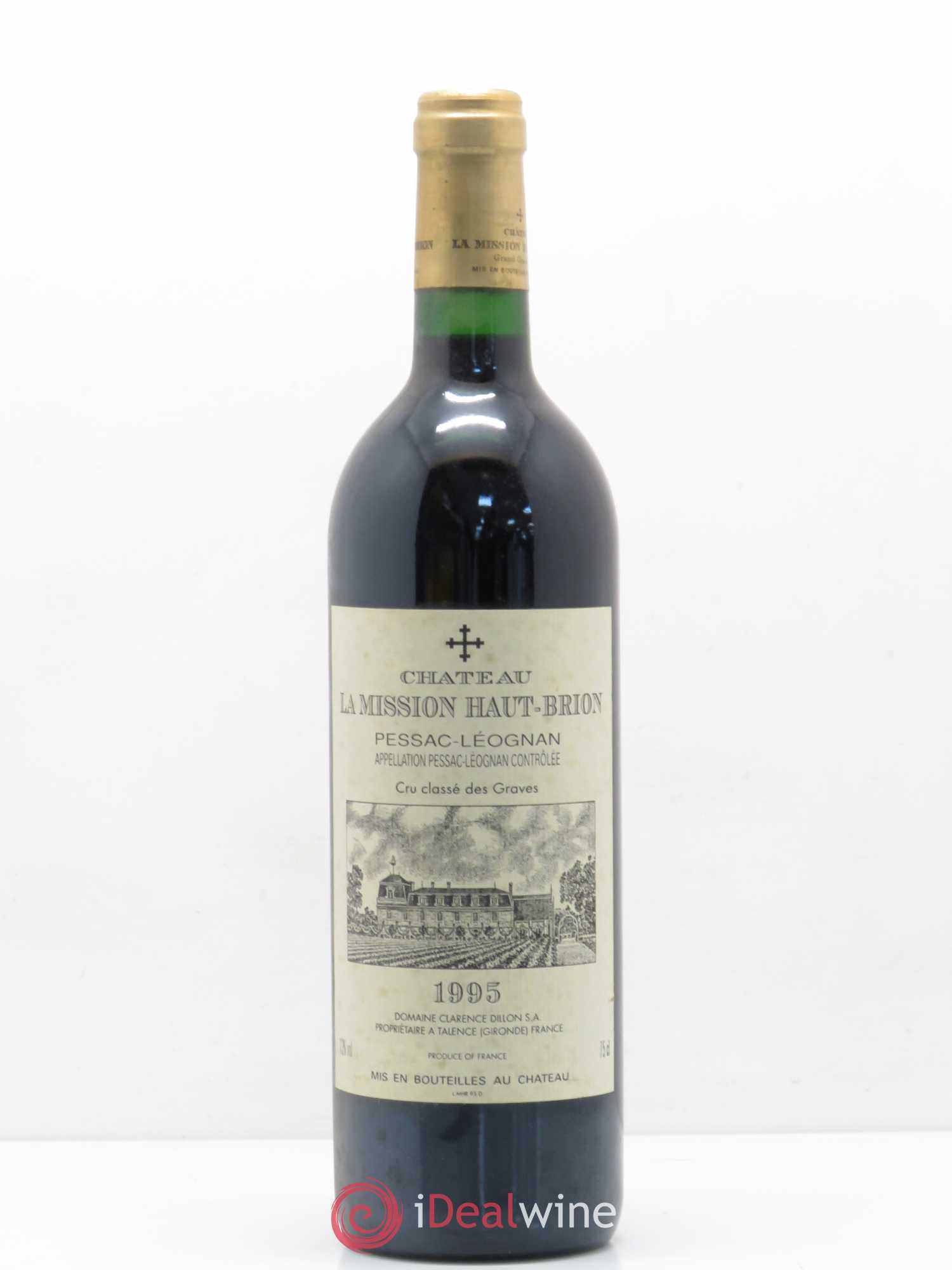 Château la Mission Haut-Brion Cru Classé de Graves 1995 - Lot de 1 bouteille - 0