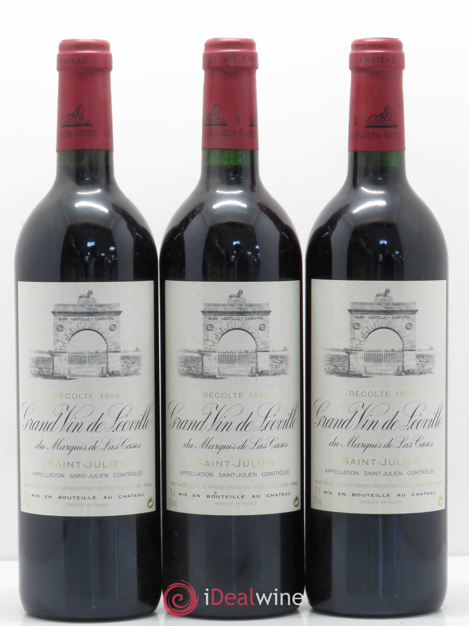 Château Léoville Las Cases 2ème Grand Cru Classé 1999 - Lot de 12 bouteilles - 4