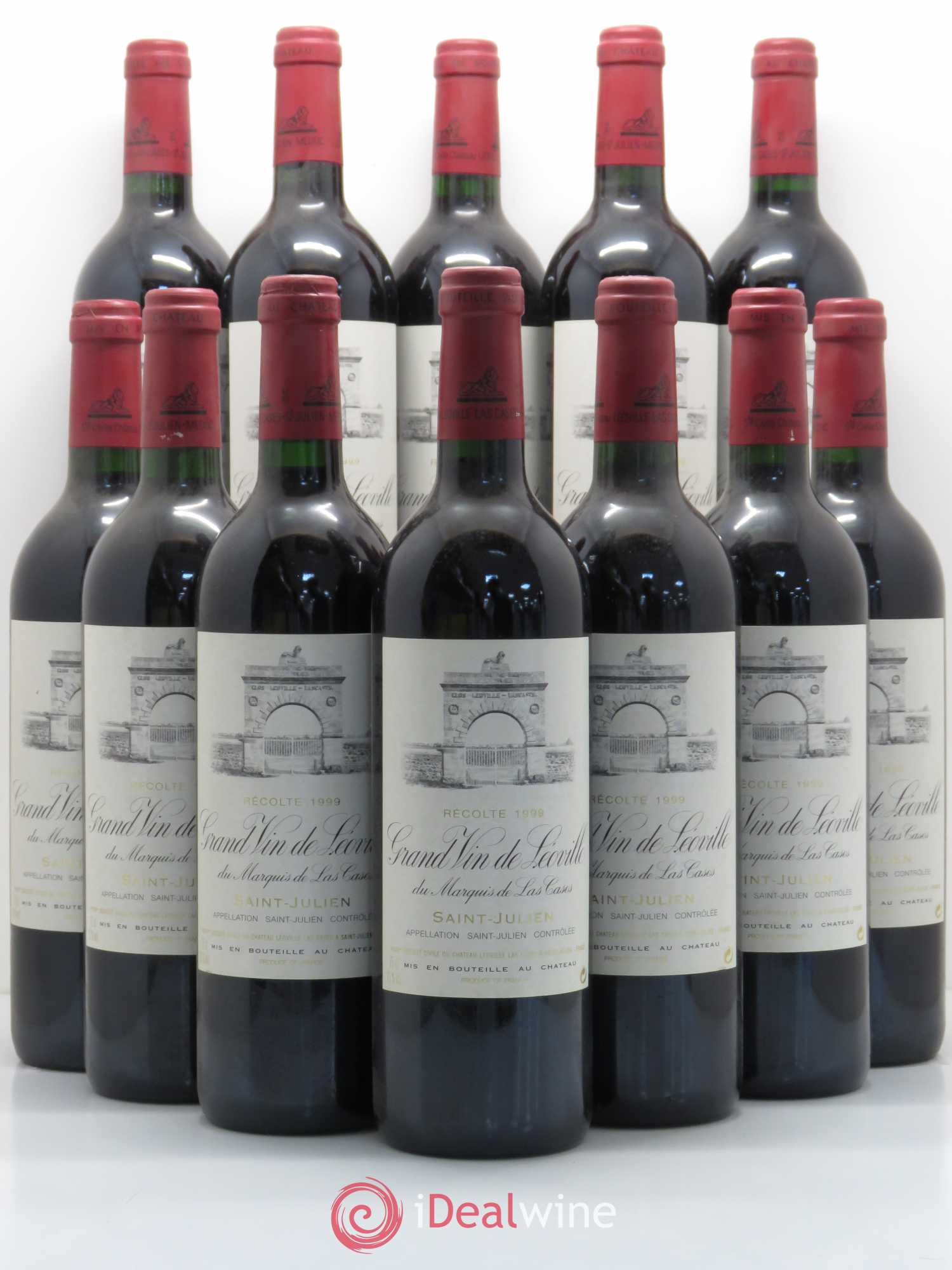 Château Léoville Las Cases 2ème Grand Cru Classé 1999 - Lot de 12 bouteilles - 0