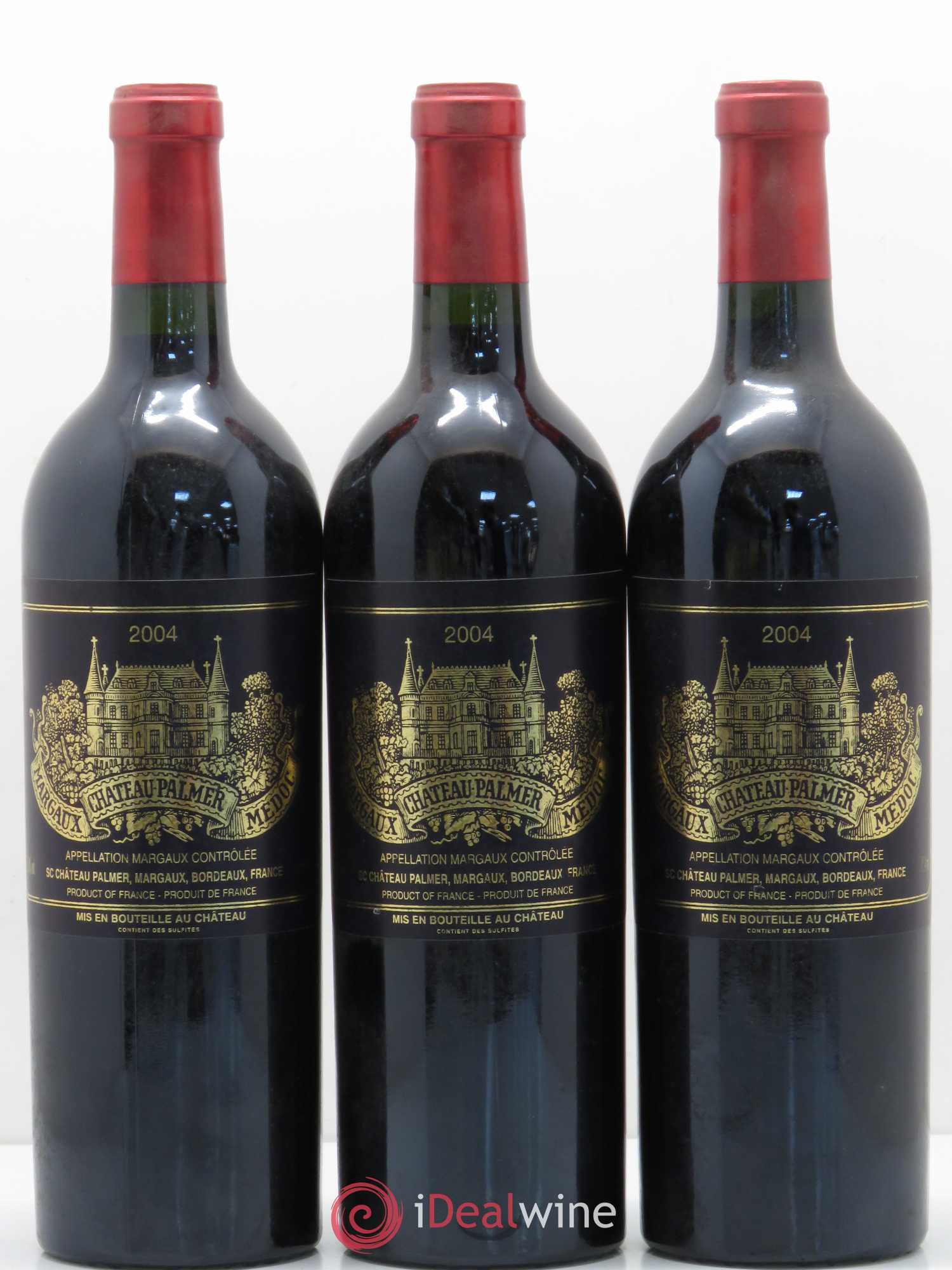 Château Palmer 3ème Grand Cru Classé 2004 - Lot de 12 bouteilles - 1