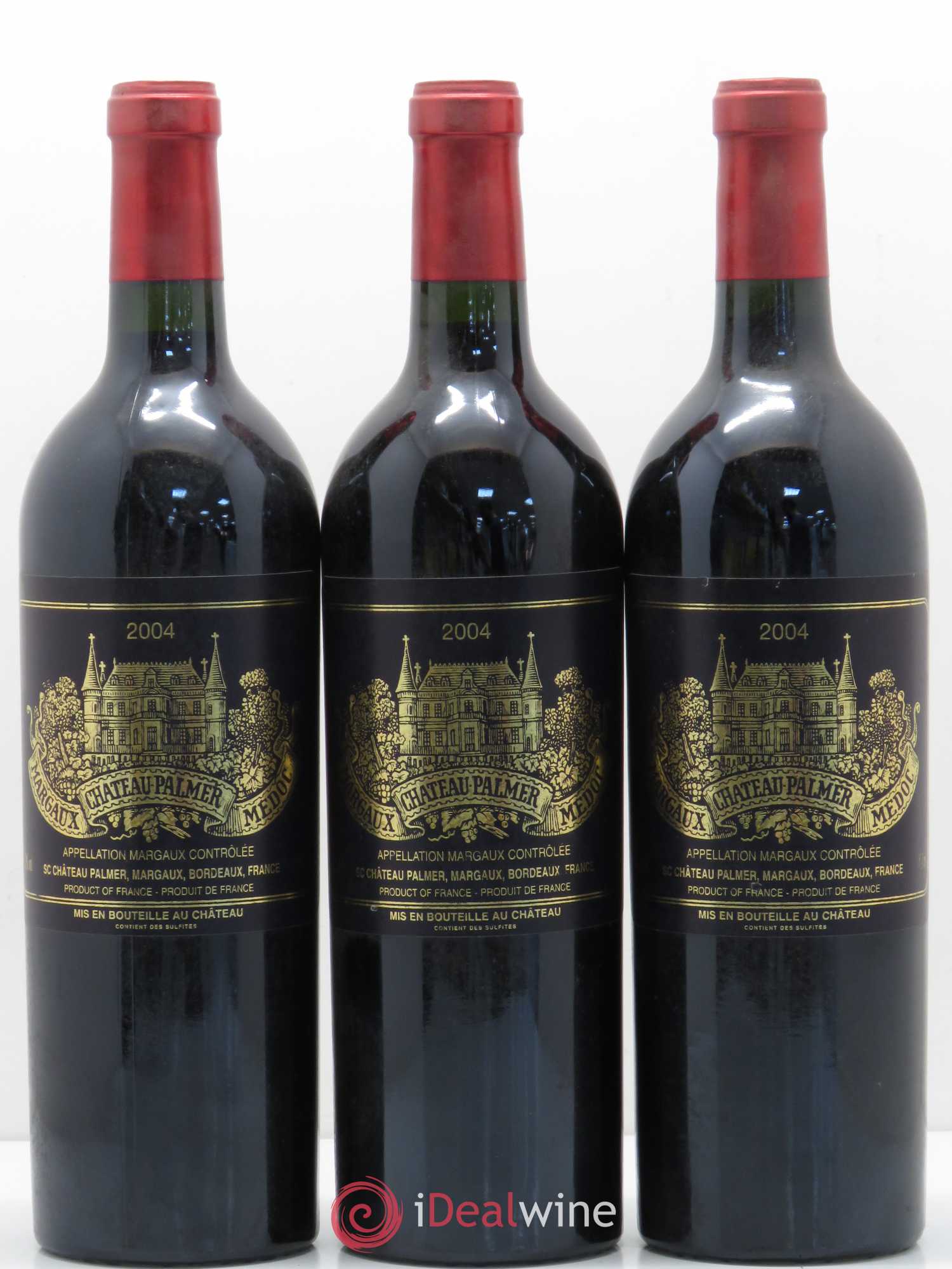 Château Palmer 3ème Grand Cru Classé 2004 - Lot de 12 bouteilles - 4