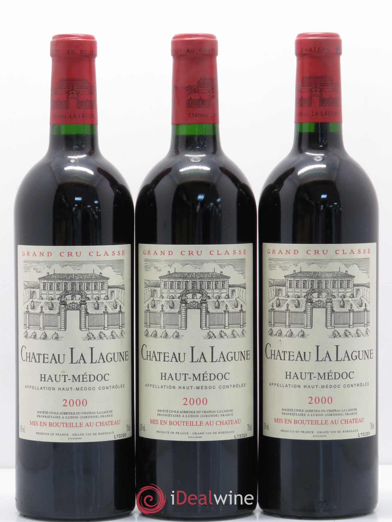 Château la Lagune 3ème Grand Cru Classé 2000 - Lot de 12 bouteilles - 4