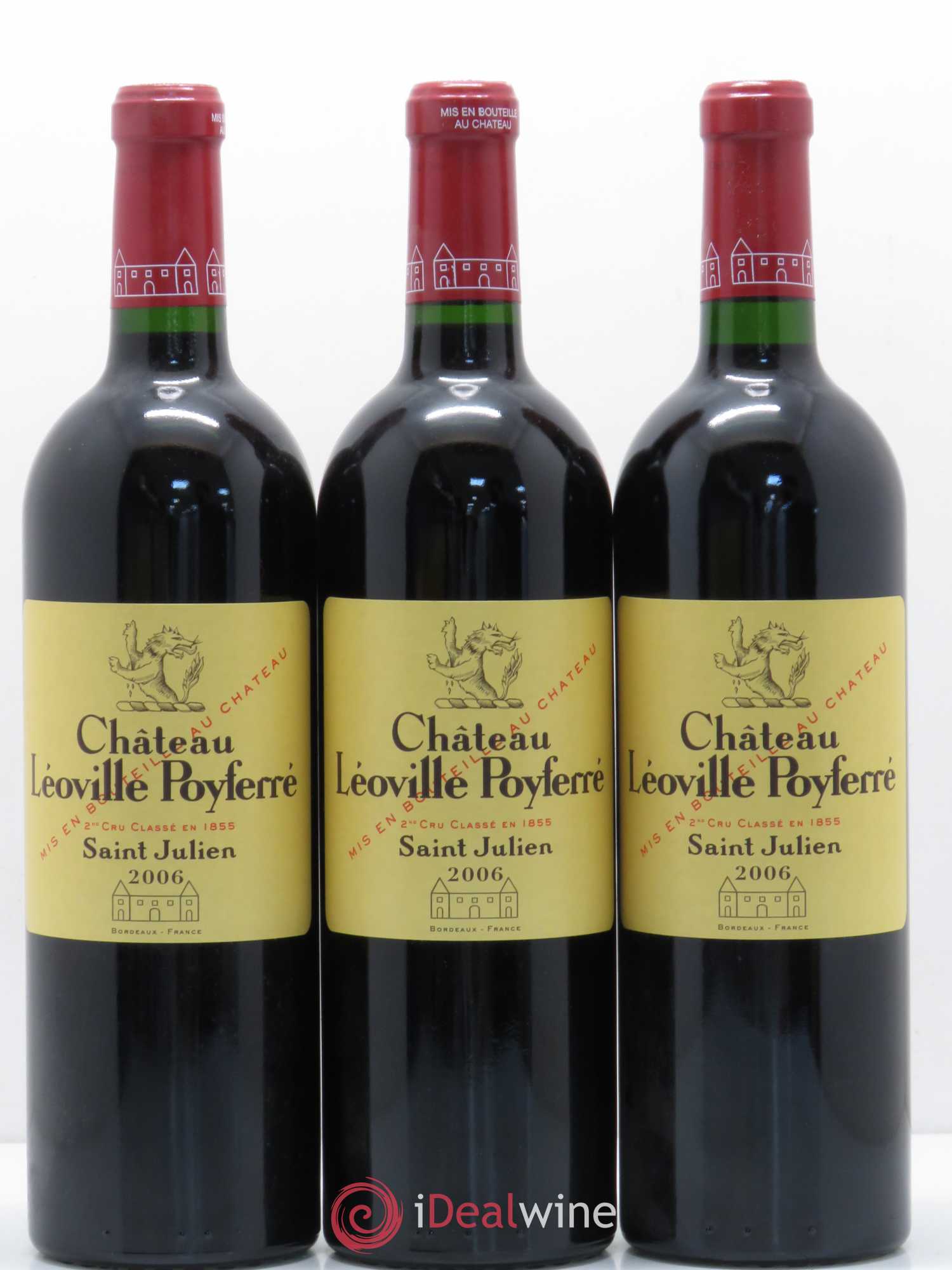 Château Léoville Poyferré 2ème Grand Cru Classé 2006 - Lotto di 12 bottiglie - 2