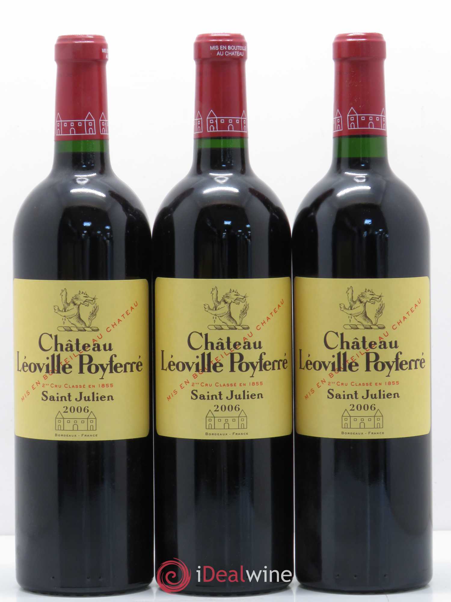Château Léoville Poyferré 2ème Grand Cru Classé 2006 - Lotto di 12 bottiglie - 4