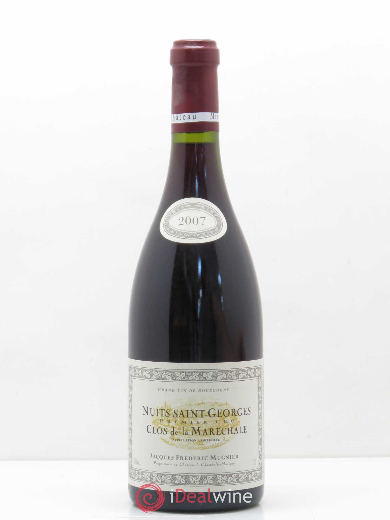 Nuits-Saint-Georges 1er Cru Clos de La Maréchale Jacques-Frédéric Mugnier 2007 - Lot de 1 bouteille - 0