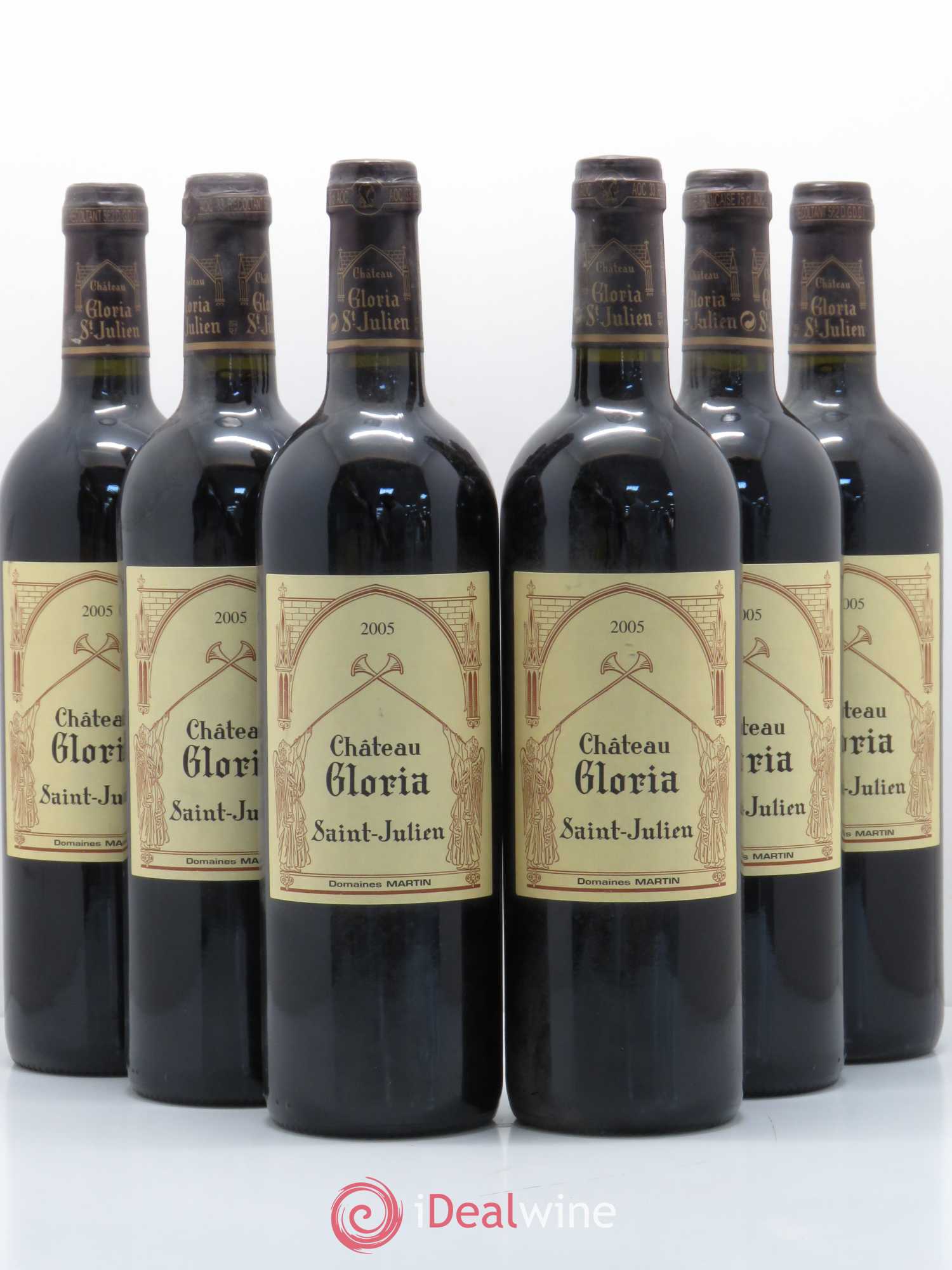 Château Gloria 2005 - Lot de 6 bouteilles - 0