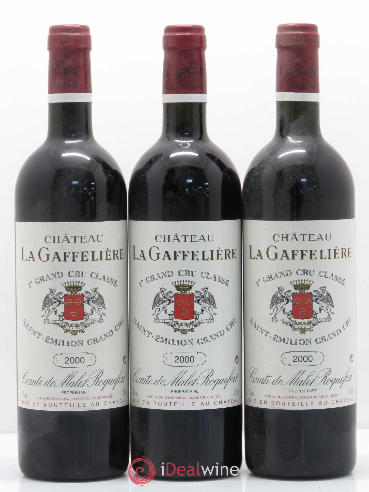 Château la Gaffelière 1er Grand Cru Classé B 2000 - Lot de 12 bouteilles - 3