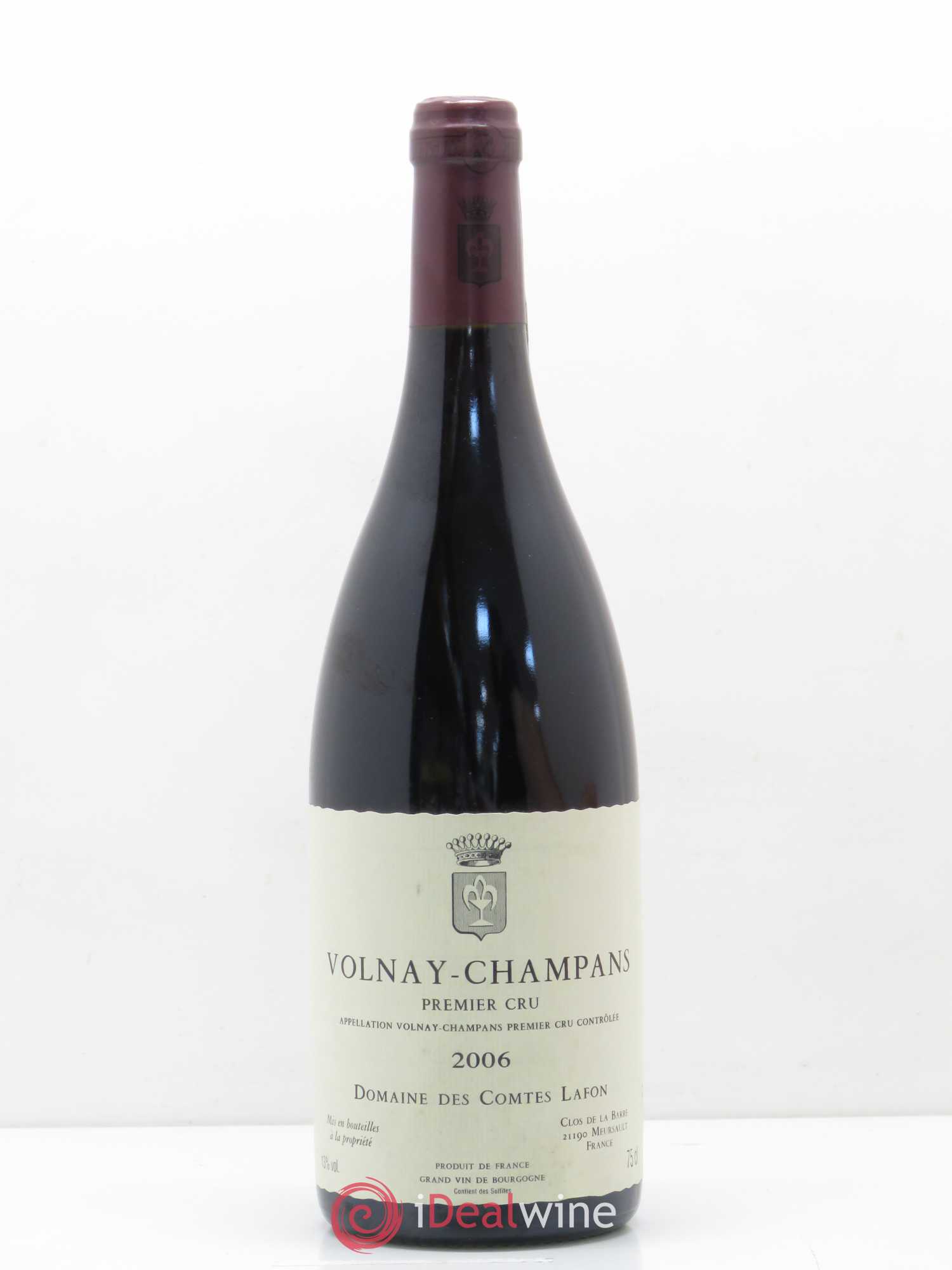 Volnay 1er Cru Champans Comtes Lafon (Domaine des) 2006 - Lot de 1 bouteille - 0