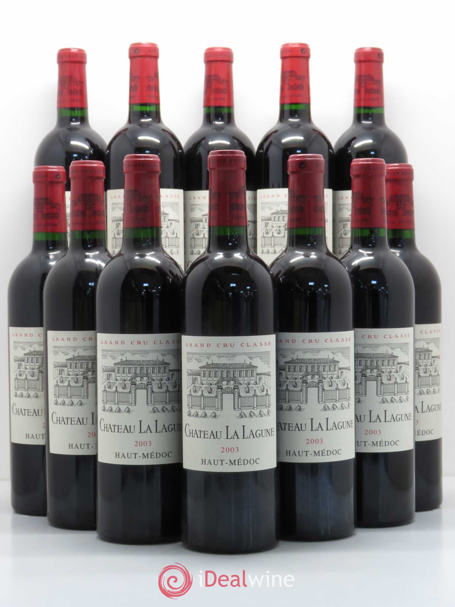 Château la Lagune 3ème Grand Cru Classé 2003 - Lot de 12 bouteilles - 0