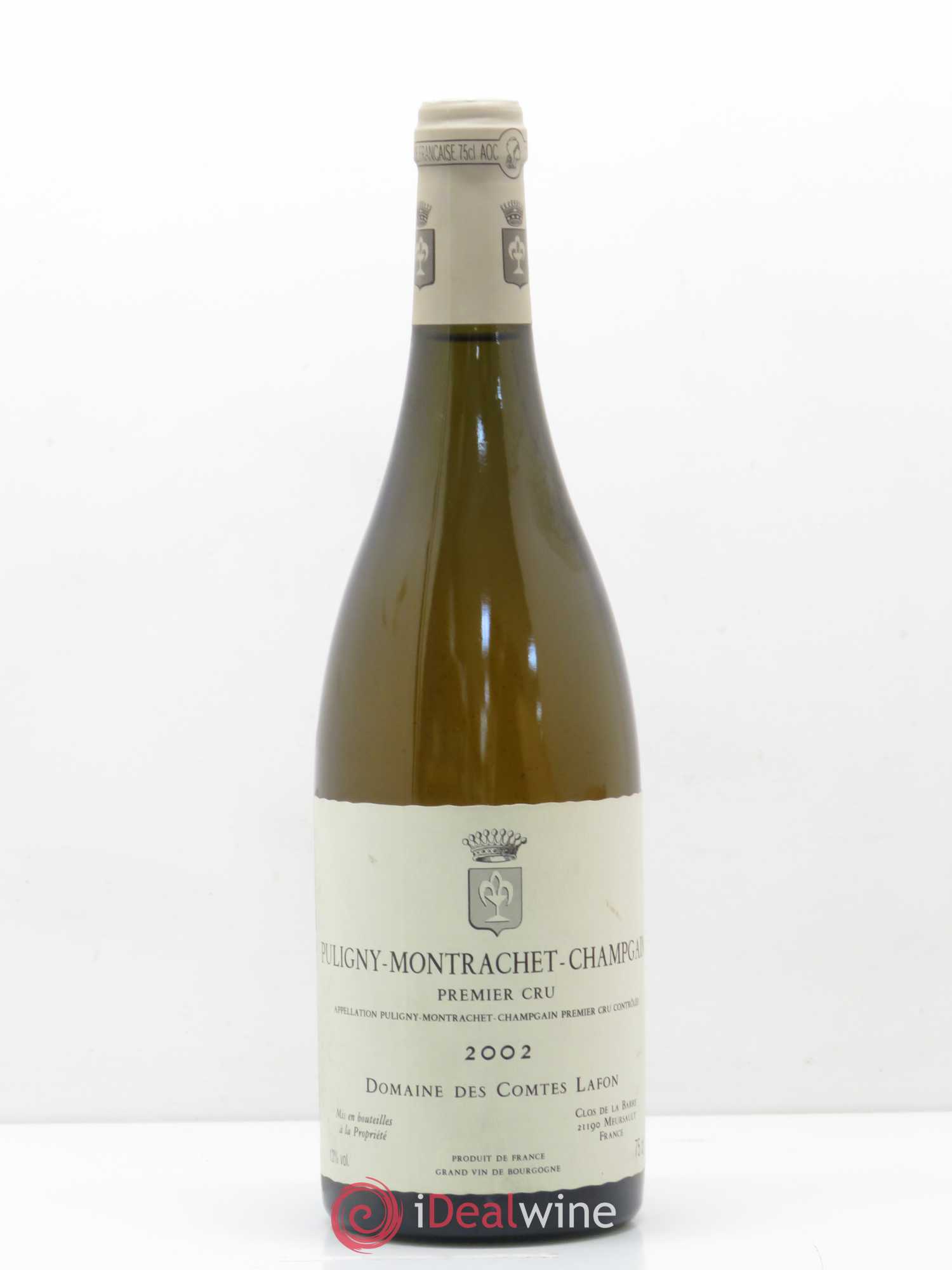 Puligny-Montrachet 1er Cru Champgain Comtes Lafon (Domaine des) 2002 - Lot de 1 bouteille - 0
