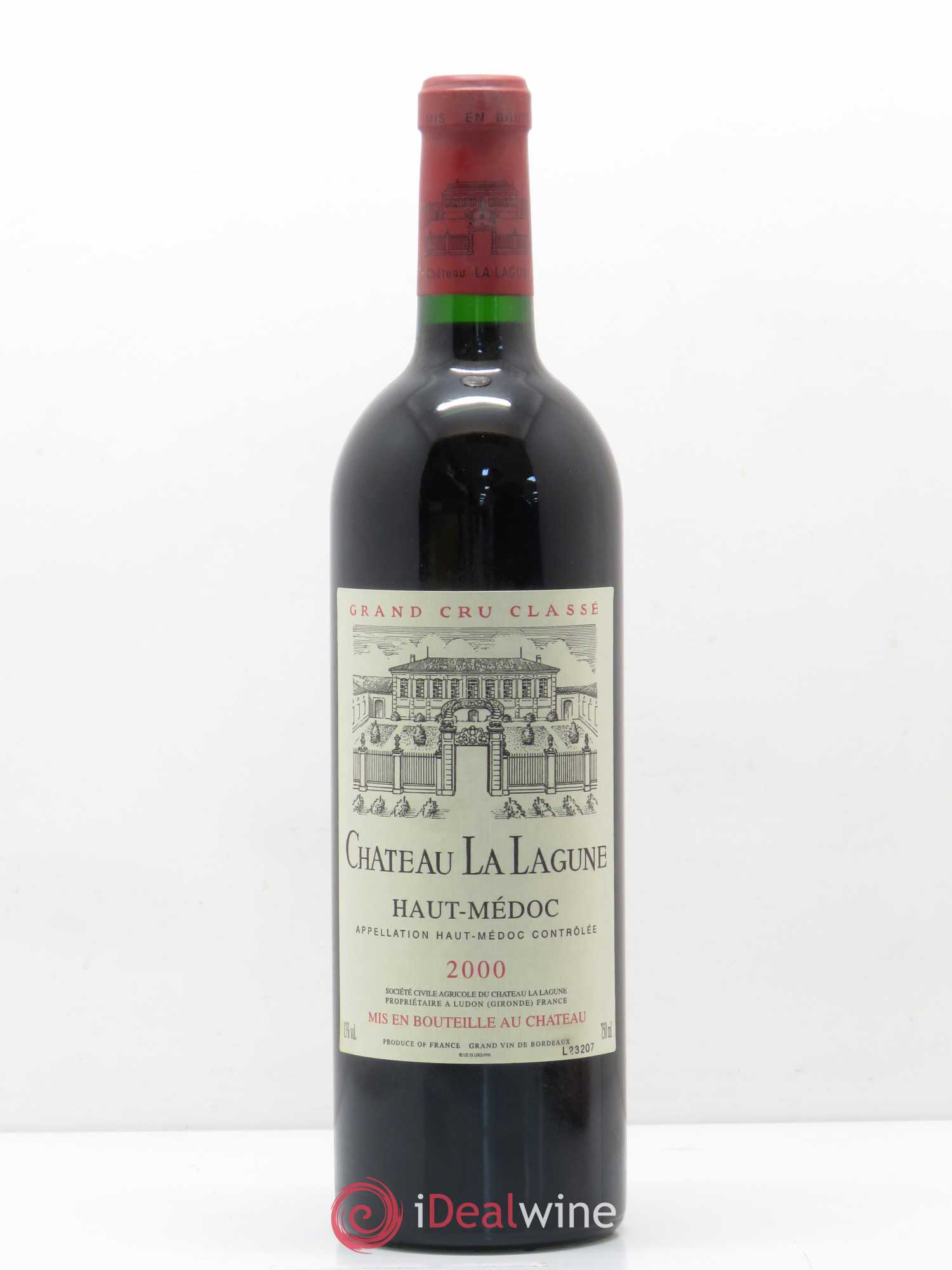 Château la Lagune 3ème Grand Cru Classé 2000 - Lot de 1 bouteille - 0