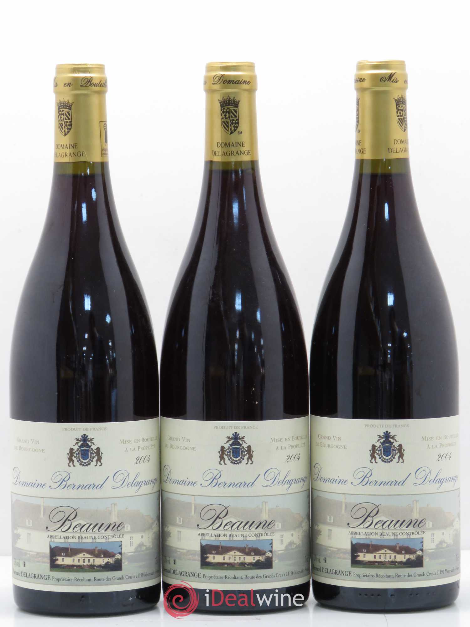 Beaune Domaine Bernard Delagrange (sans prix de réserve) 2004 - Lot de 6 bouteilles - 2